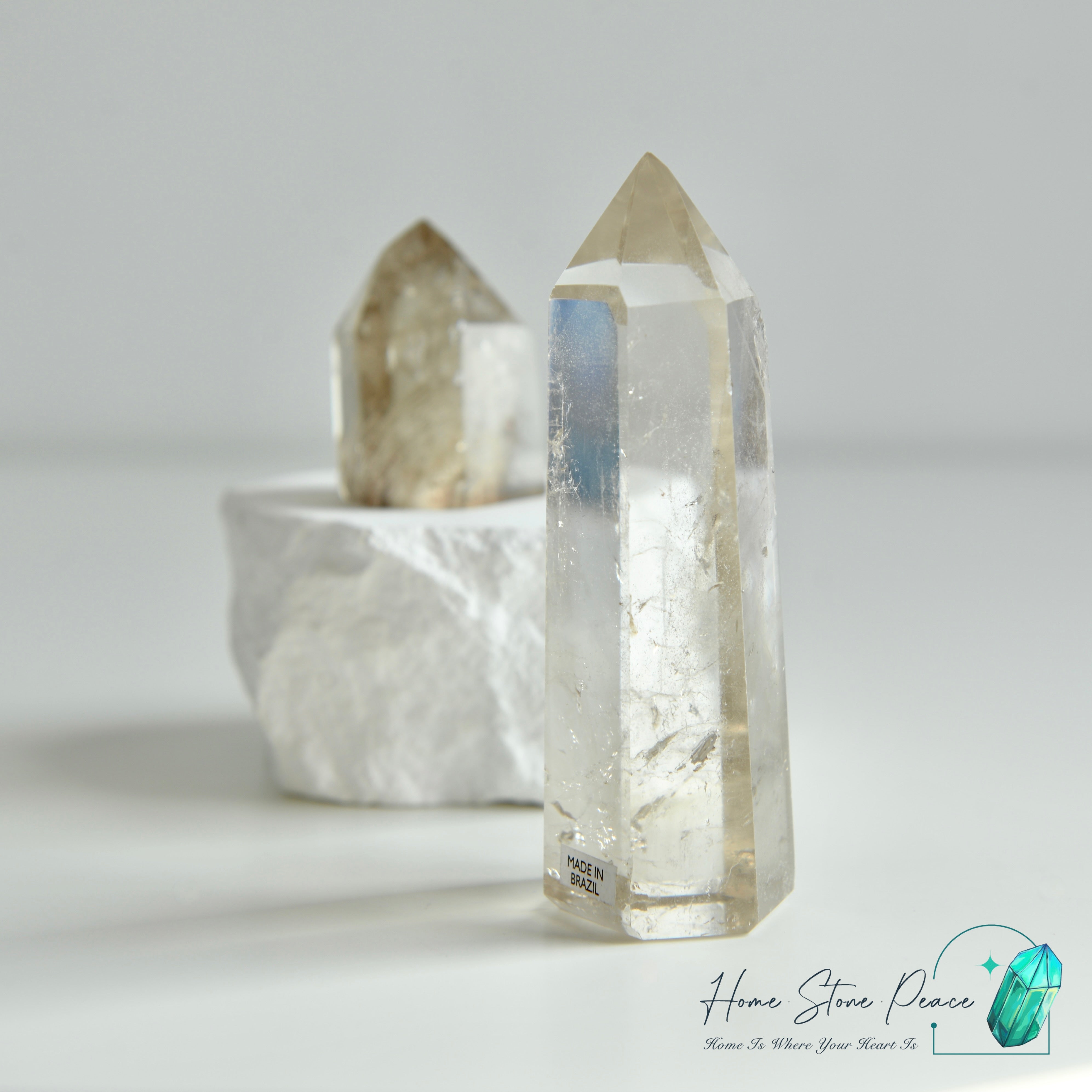 茶水晶柱 Smoky Quartz Tower