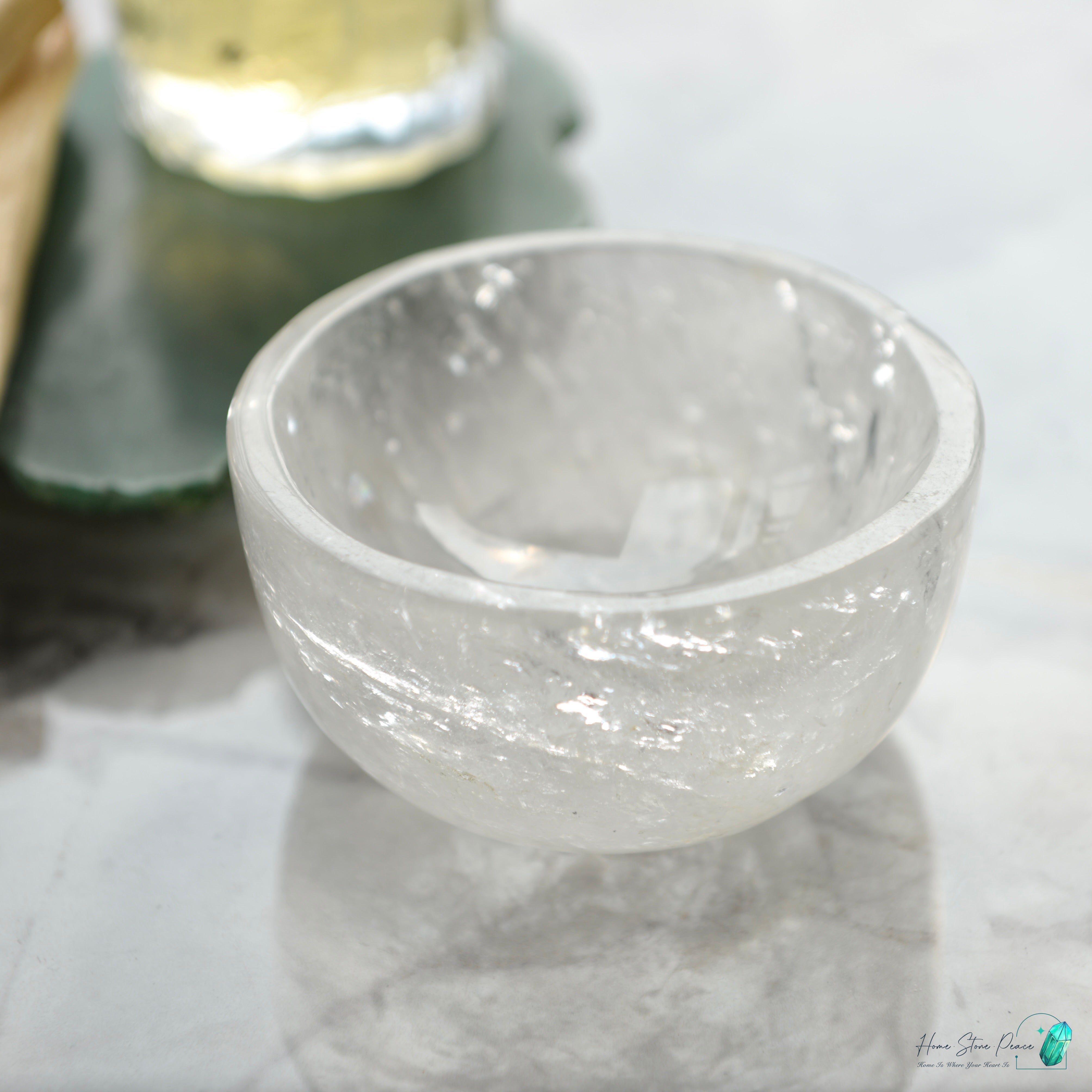 白水晶碗 Clear Quartz Bowl