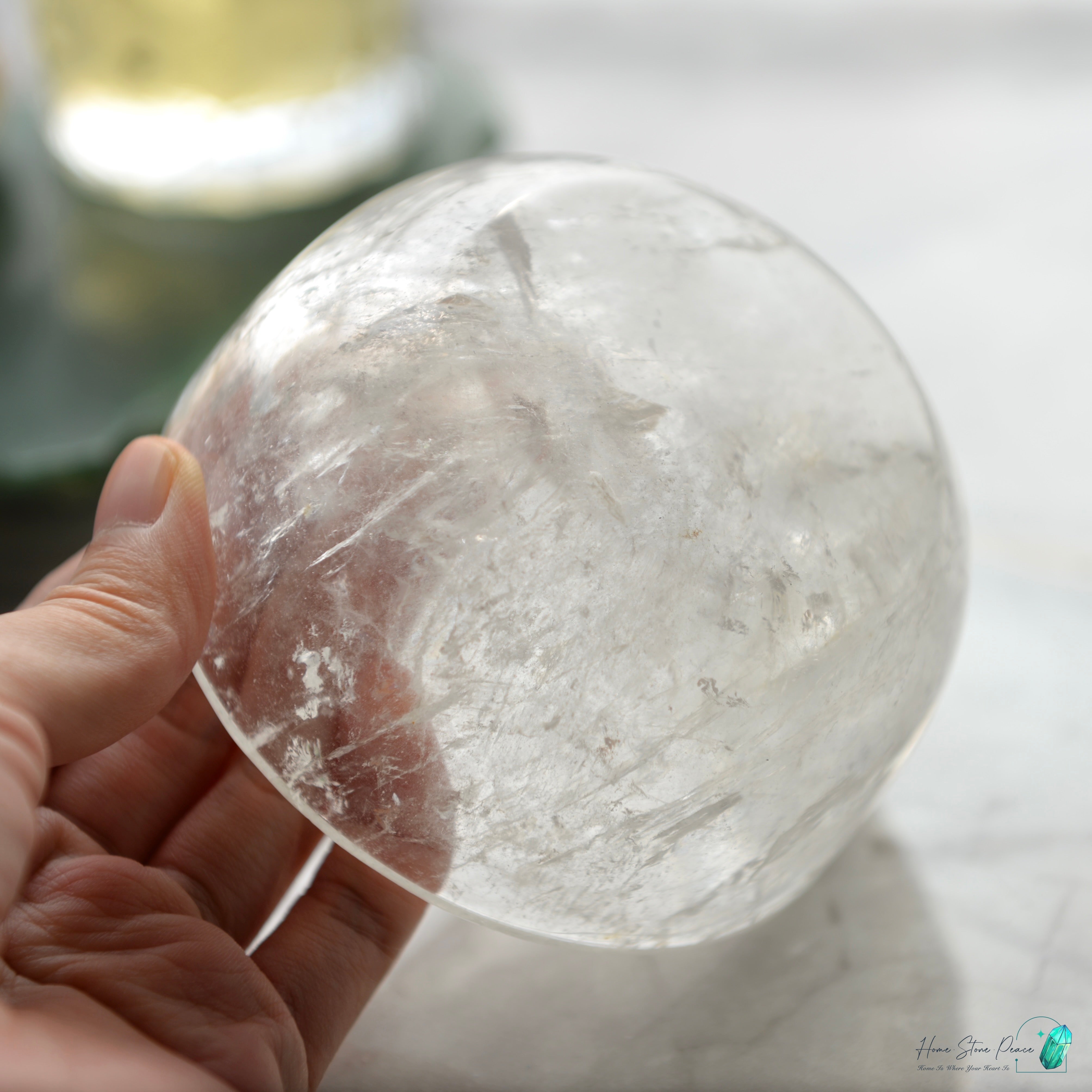 白水晶碗 Clear Quartz Bowl
