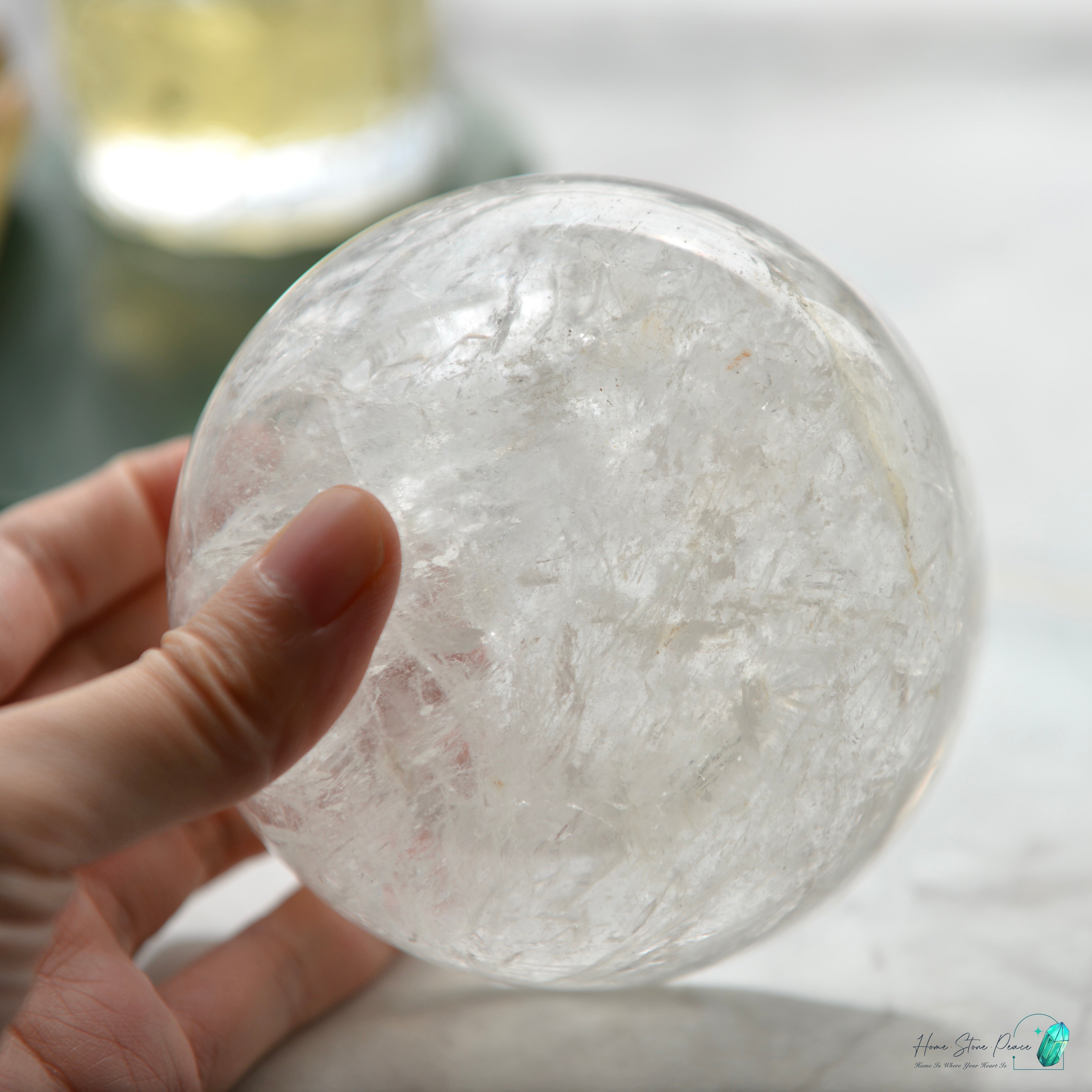 白水晶碗 Clear Quartz Bowl