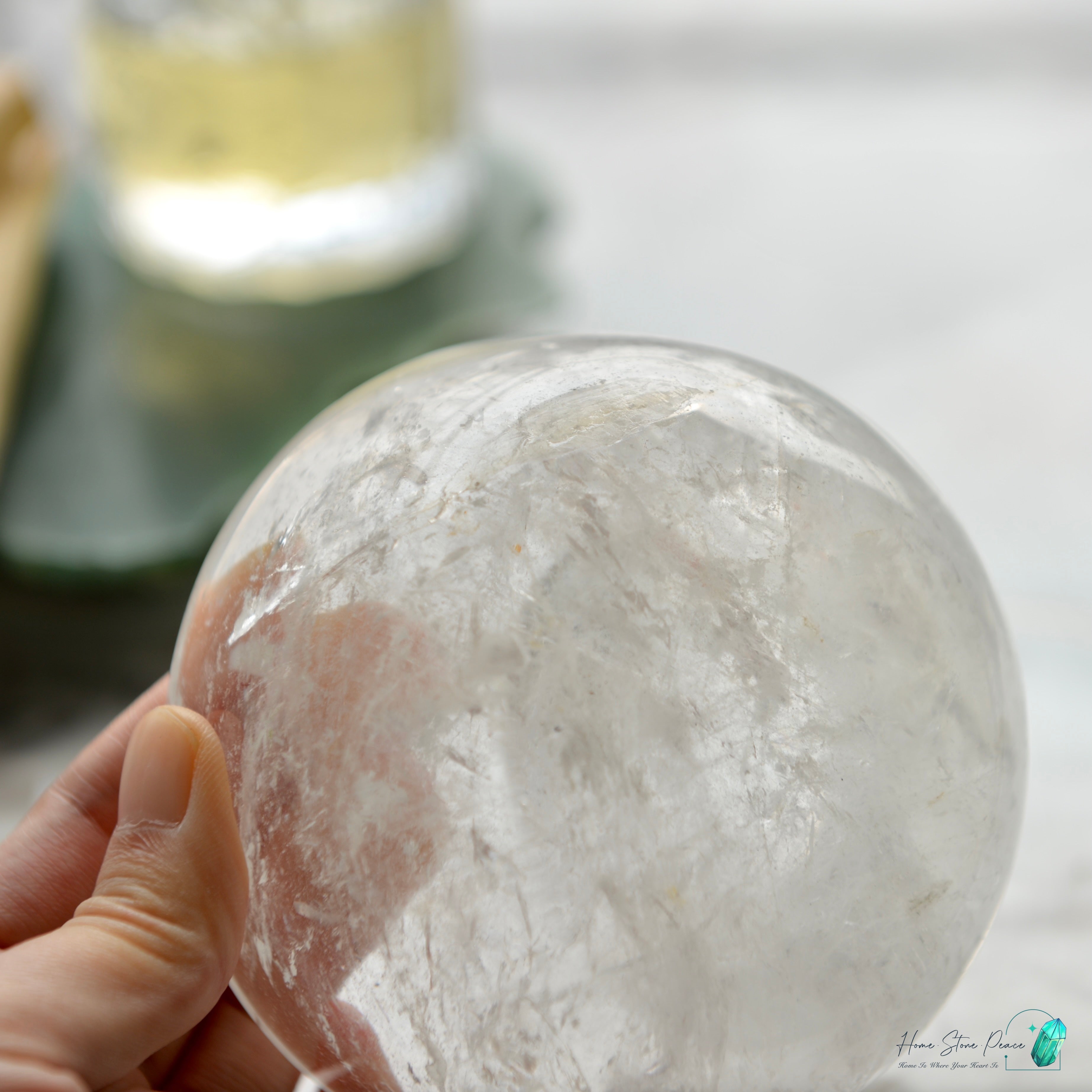 白水晶碗 Clear Quartz Bowl