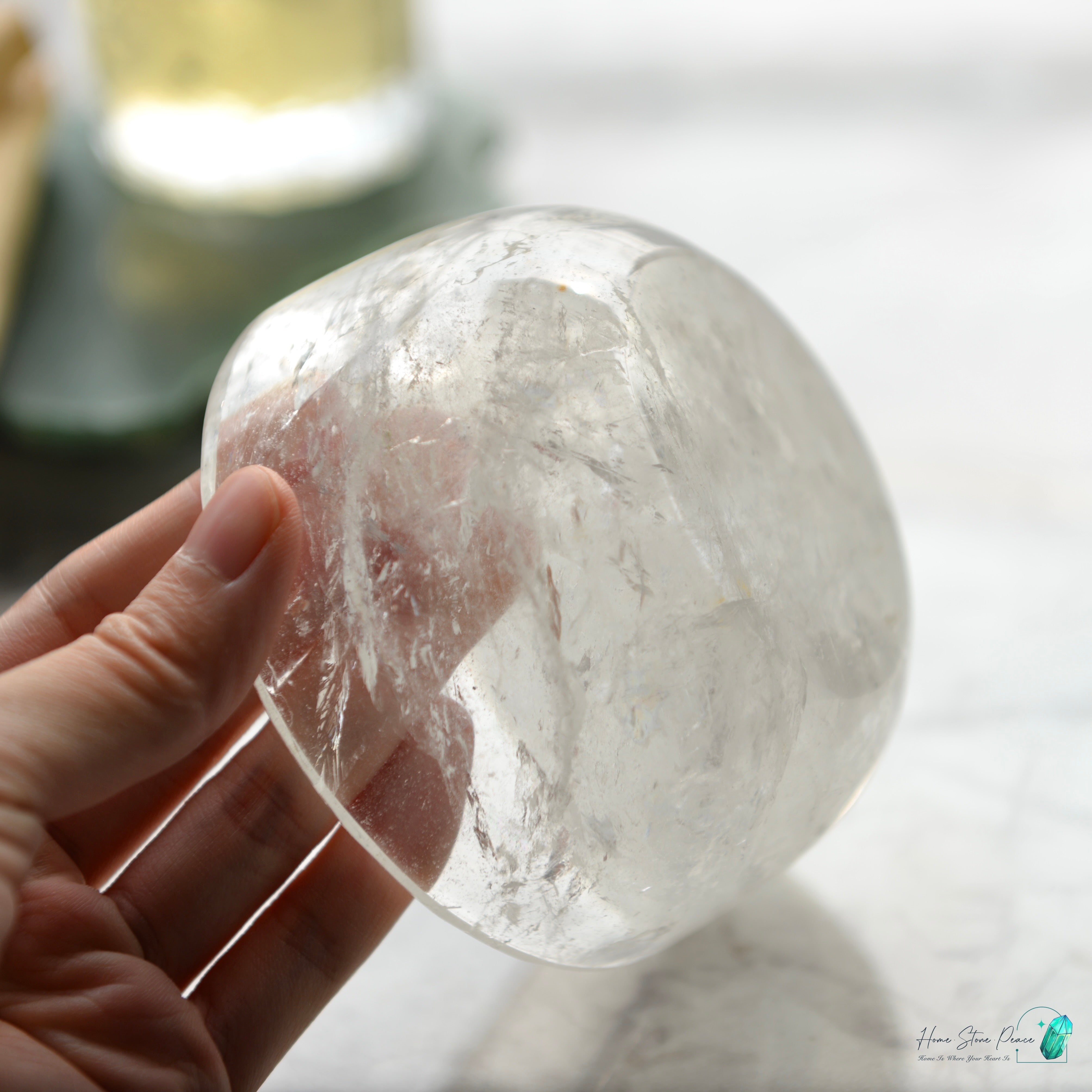 白水晶碗 Clear Quartz Bowl