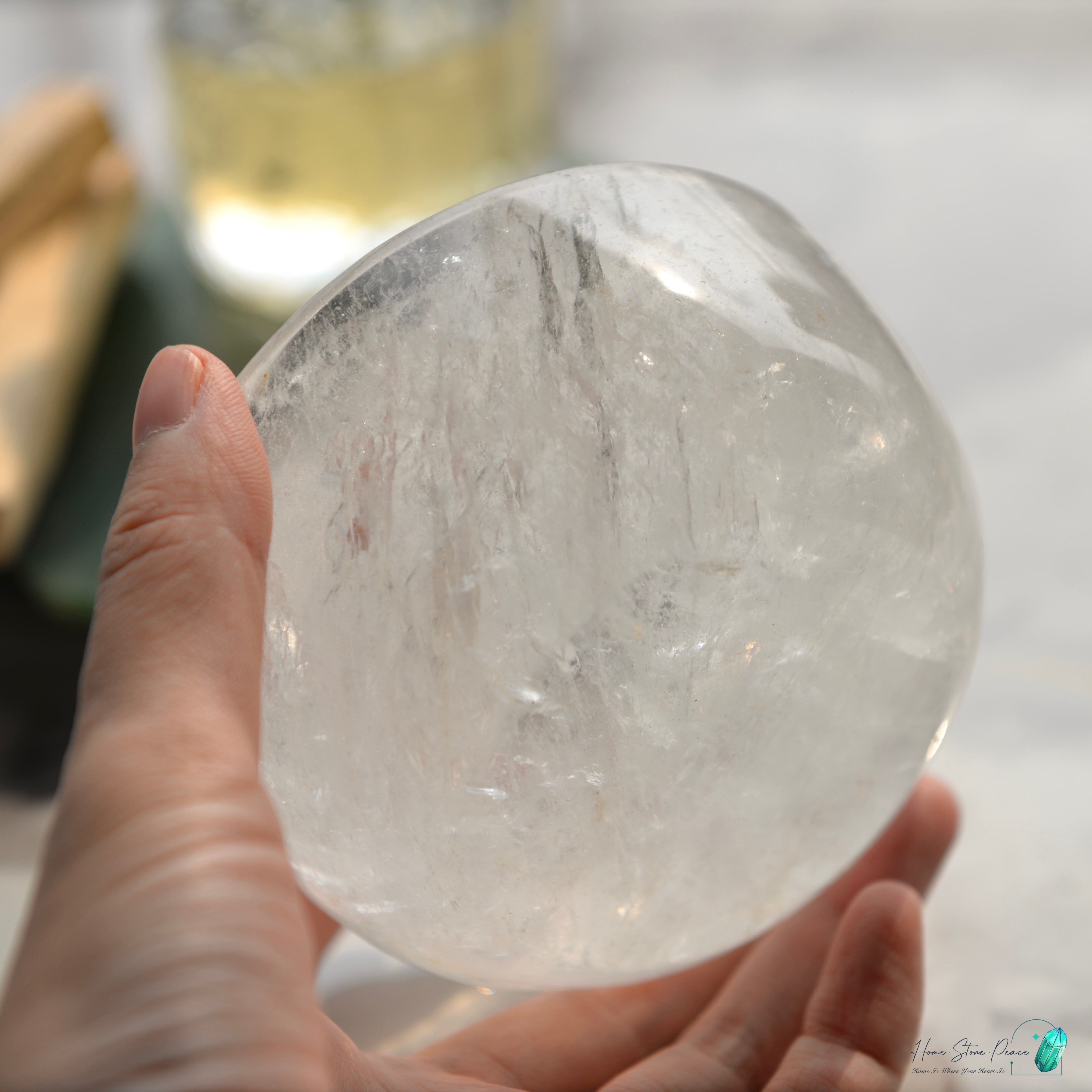 白水晶碗 Clear Quartz Bowl