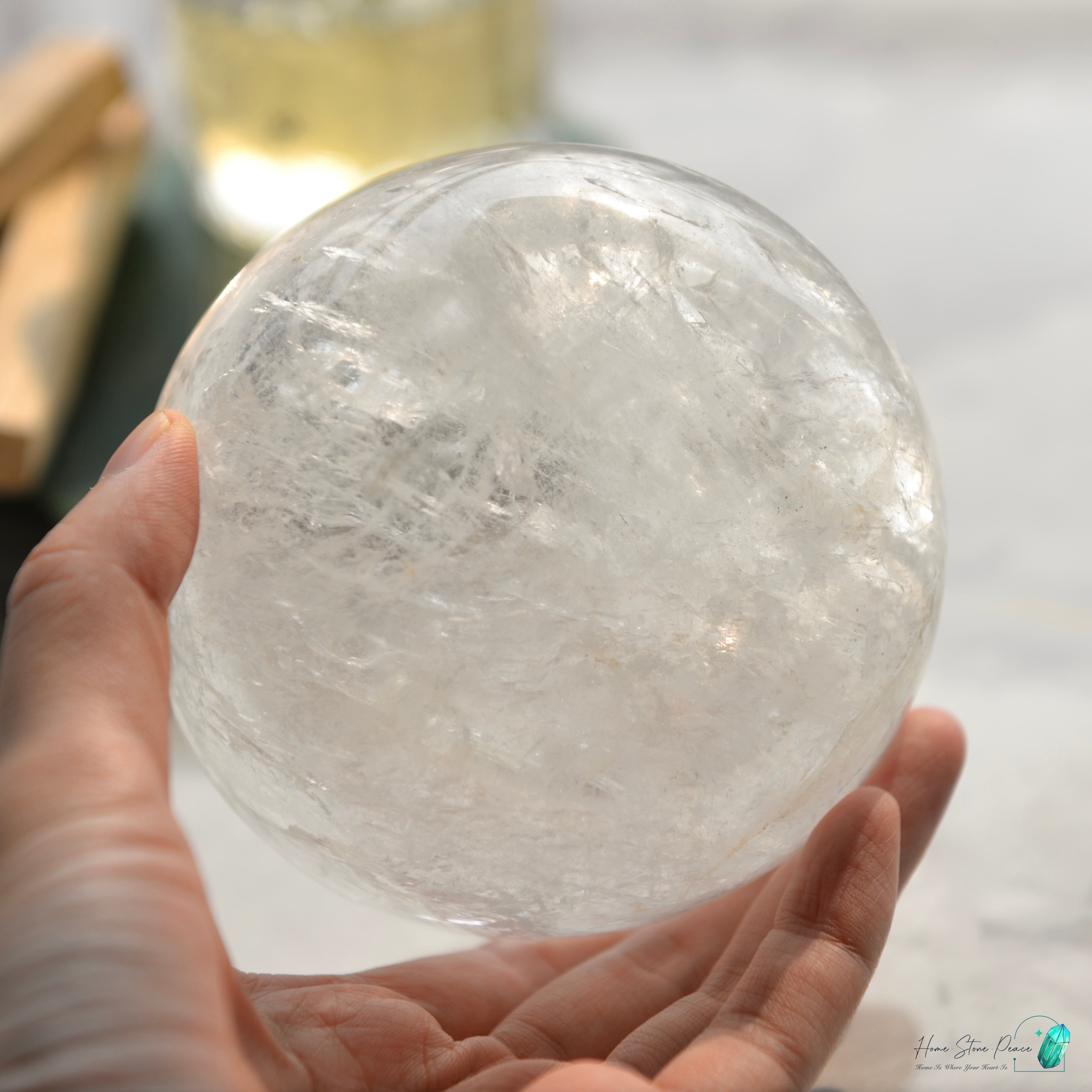 白水晶碗 Clear Quartz Bowl