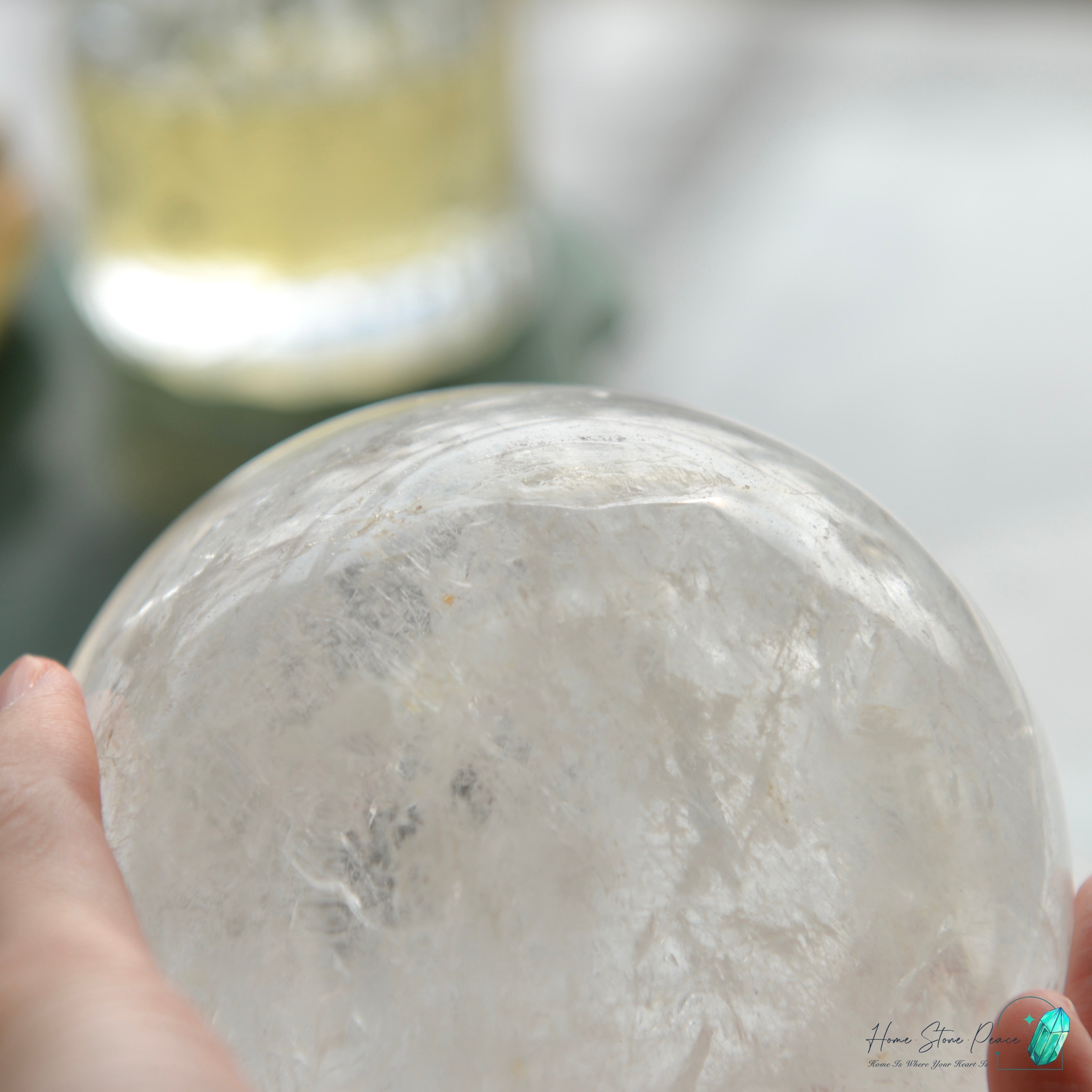白水晶碗 Clear Quartz Bowl