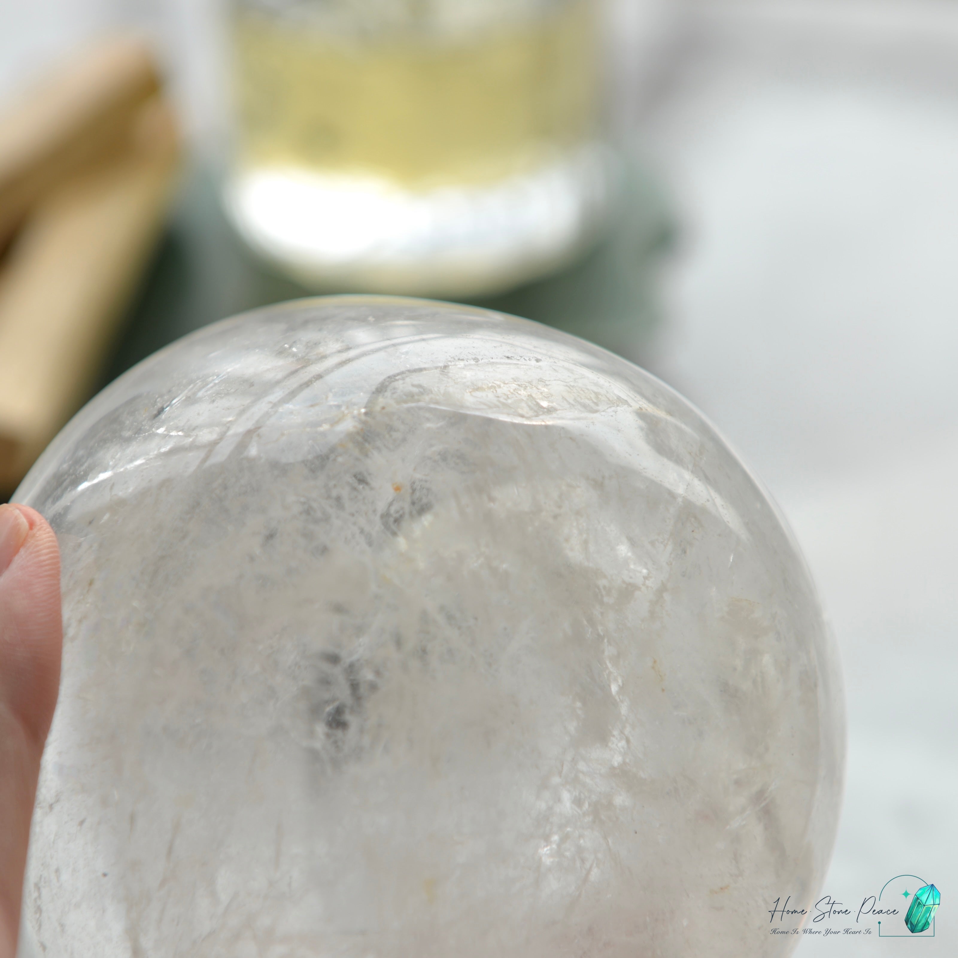 白水晶碗 Clear Quartz Bowl