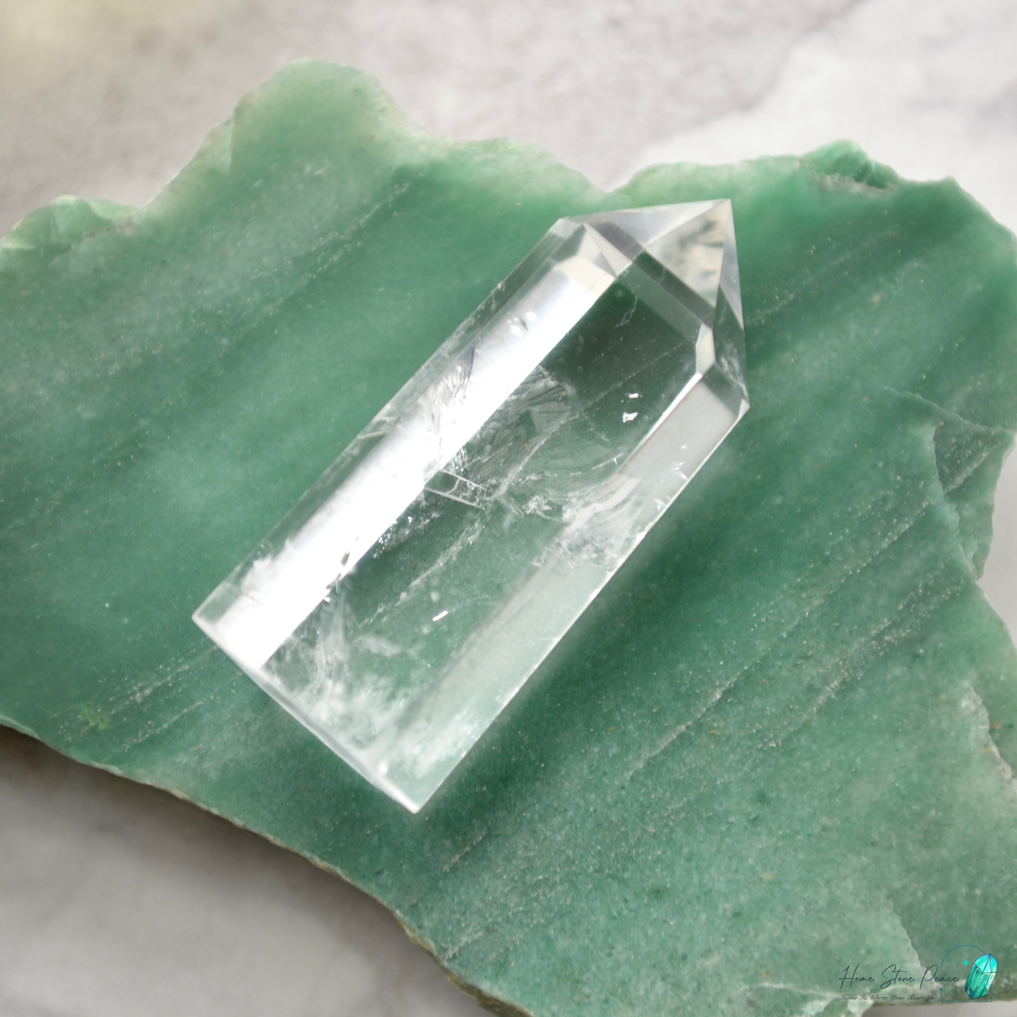 白水晶柱 Clear Quartz Tower