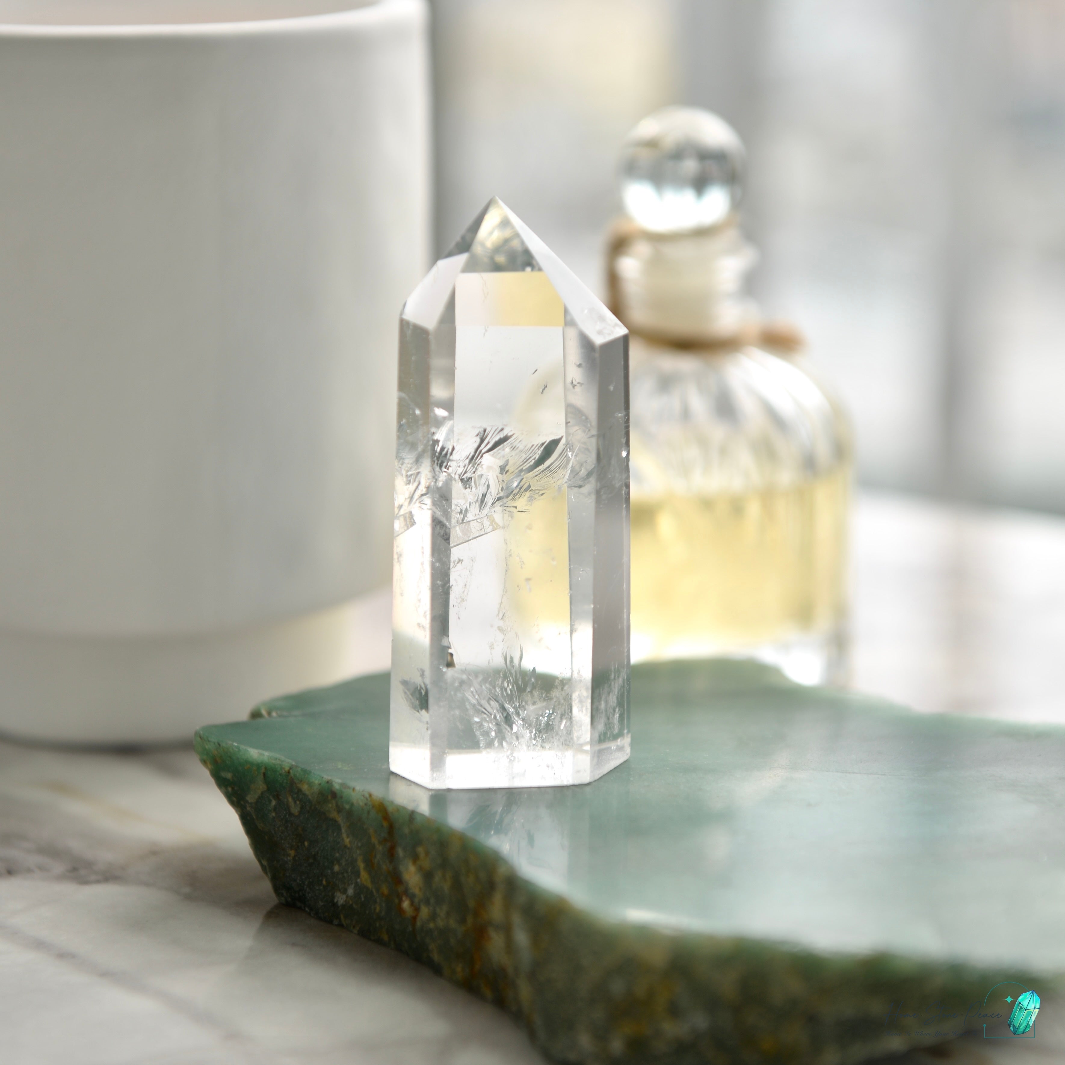 白水晶柱 Clear Quartz Tower