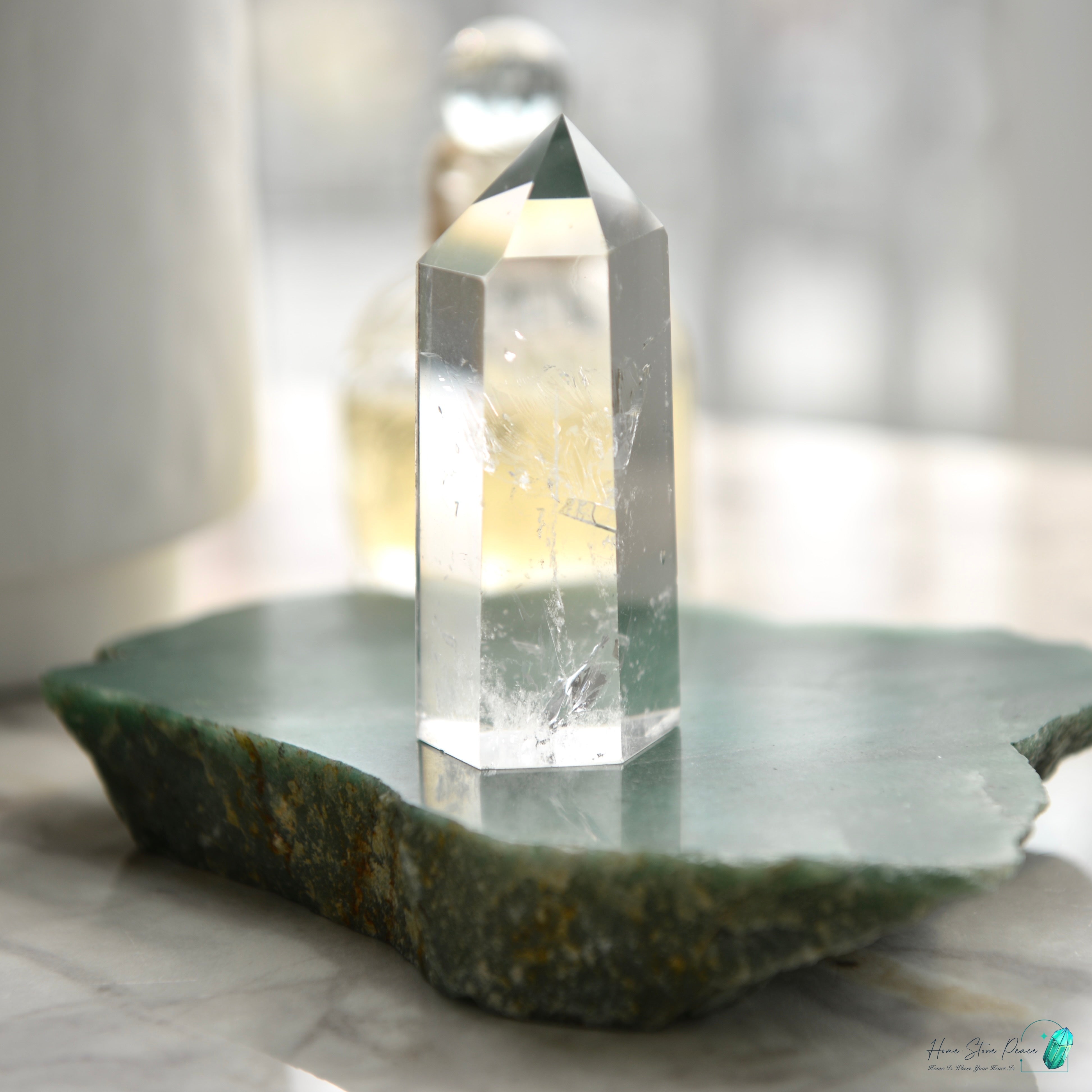 白水晶柱 Clear Quartz Tower