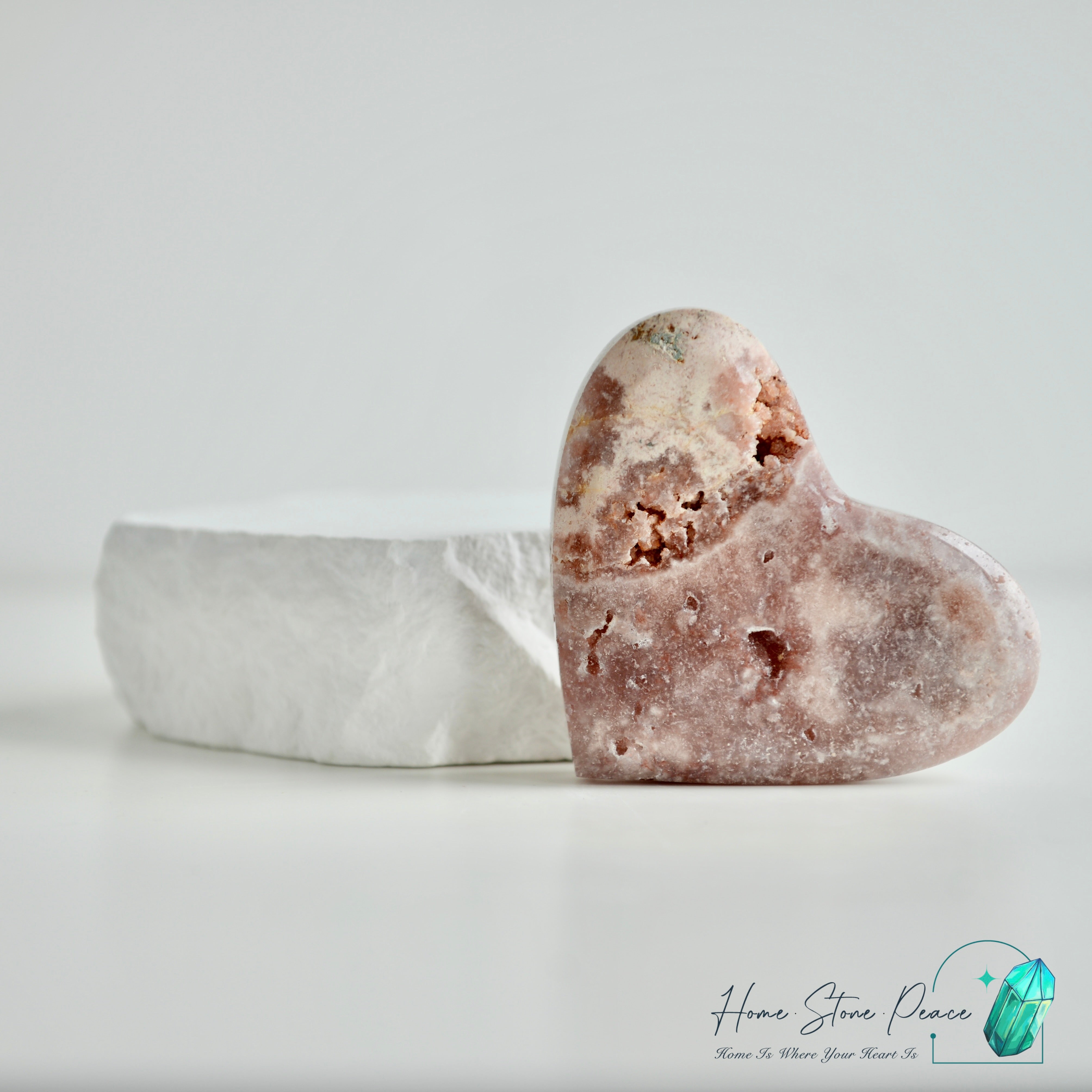 粉紅紫水晶心 Pink Amethyst Heart