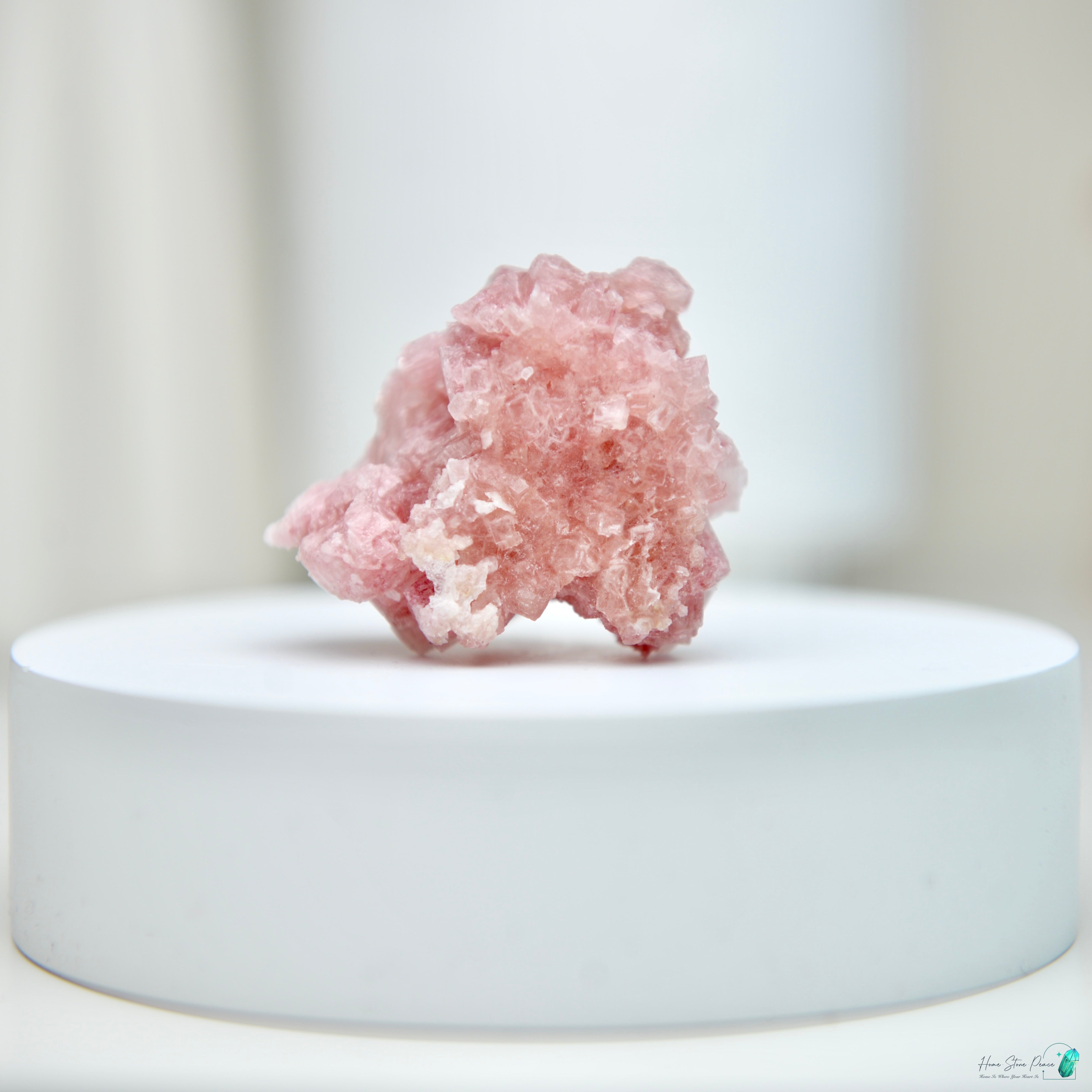 塞爾斯湖粉紅鹽礦 Natural Searles Lake Pink Halite