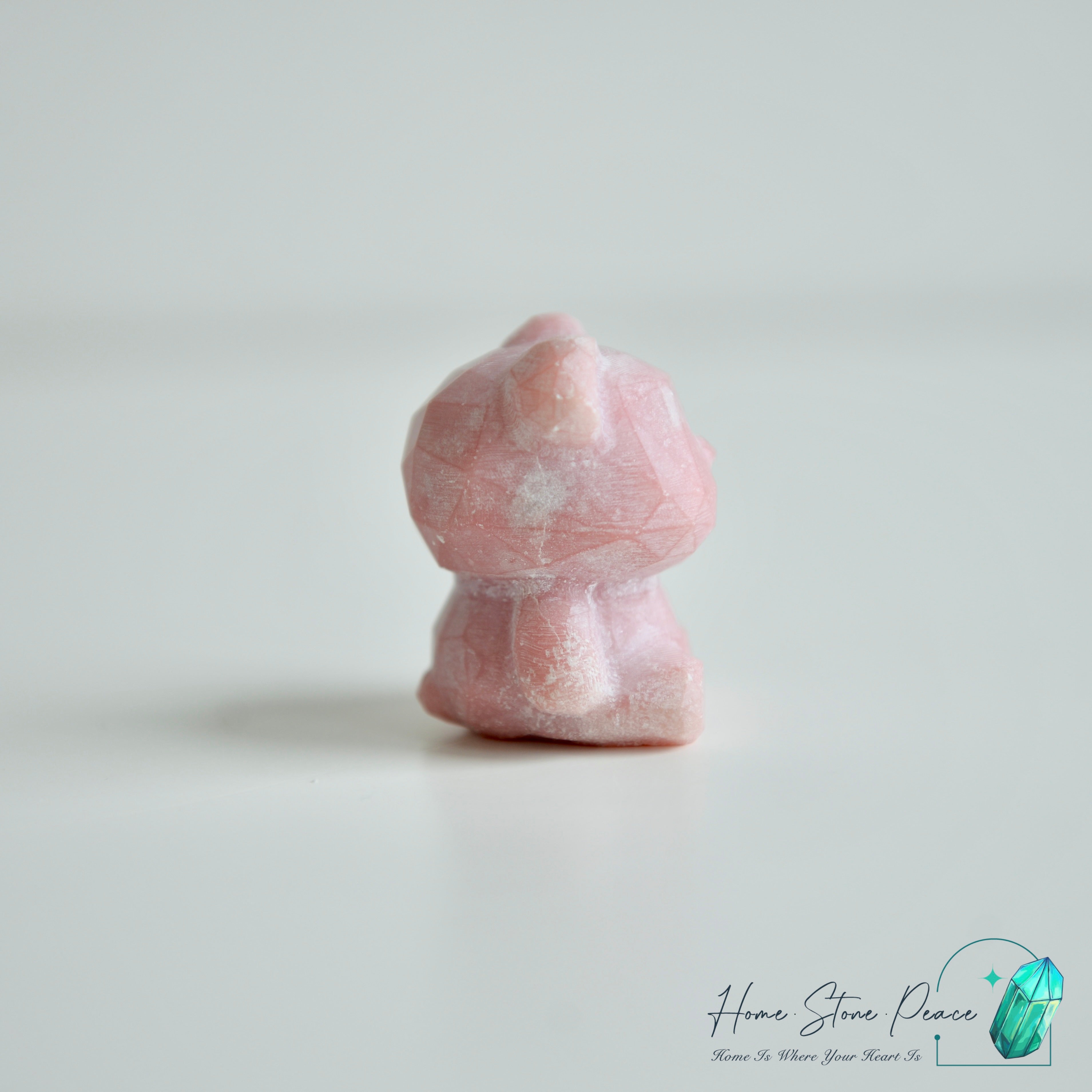 粉紅澳寶小熊 Pink Opal Teddy Bear