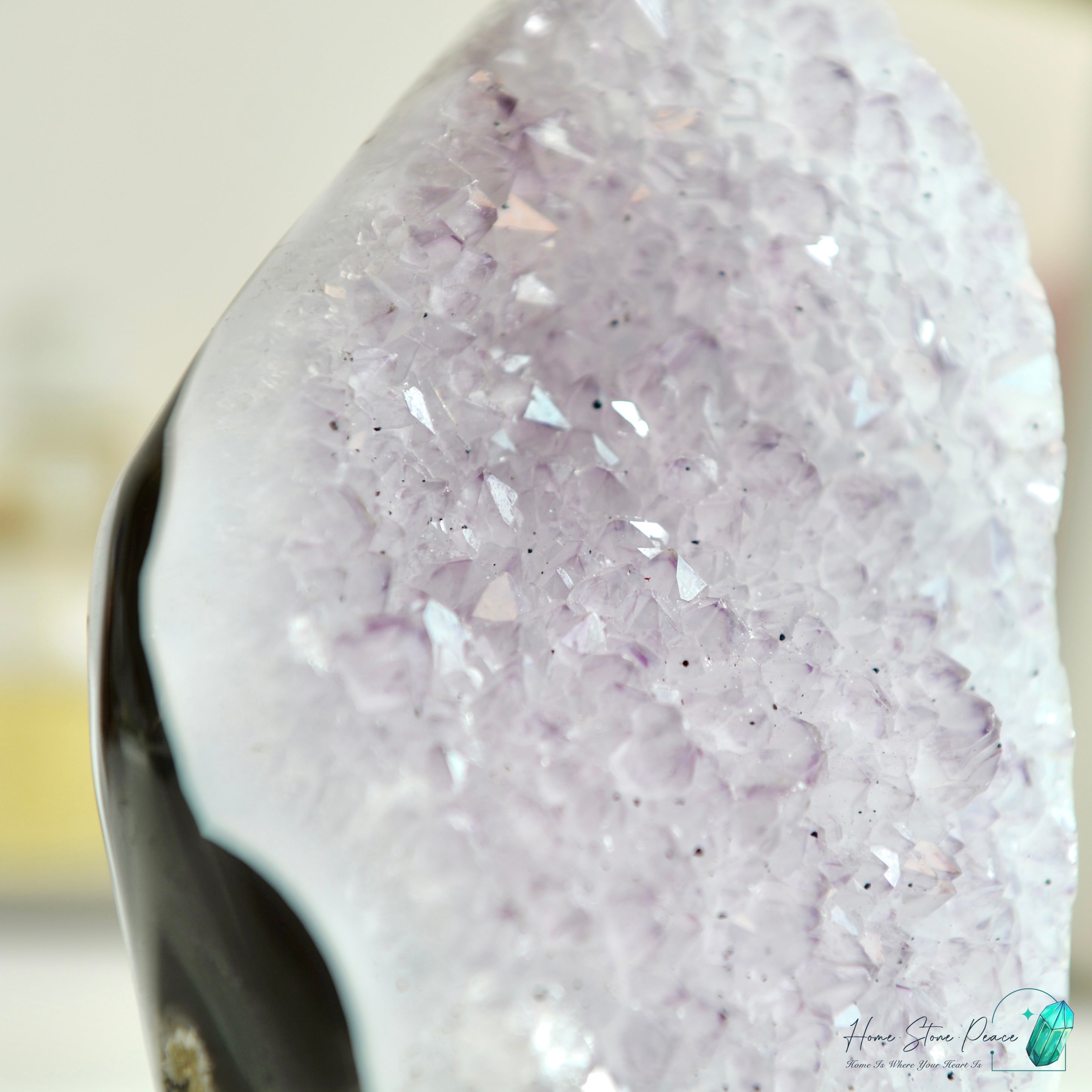 瑪瑙邊紫水晶隨形 Agate Amethyst Free Form