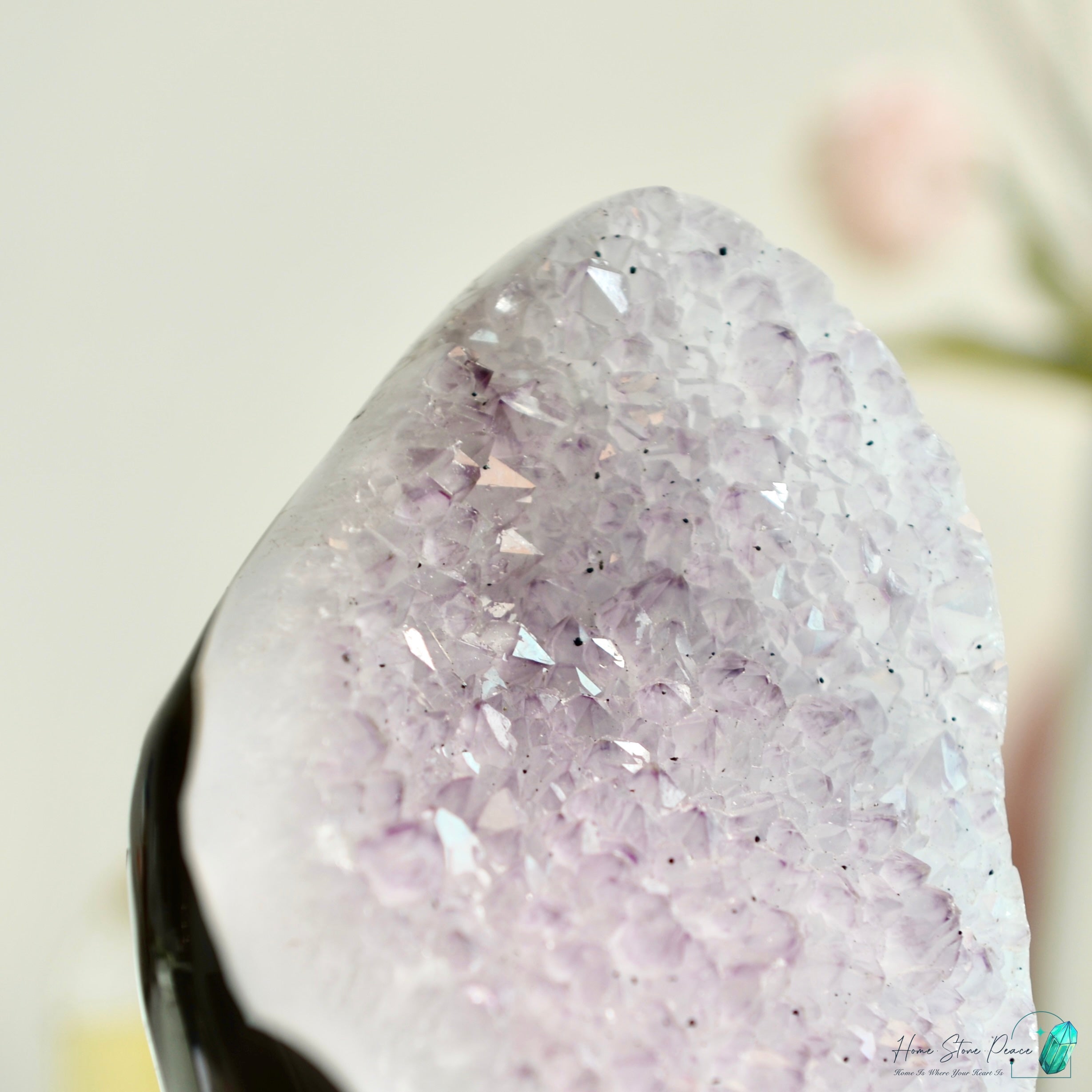 瑪瑙邊紫水晶隨形 Agate Amethyst Free Form