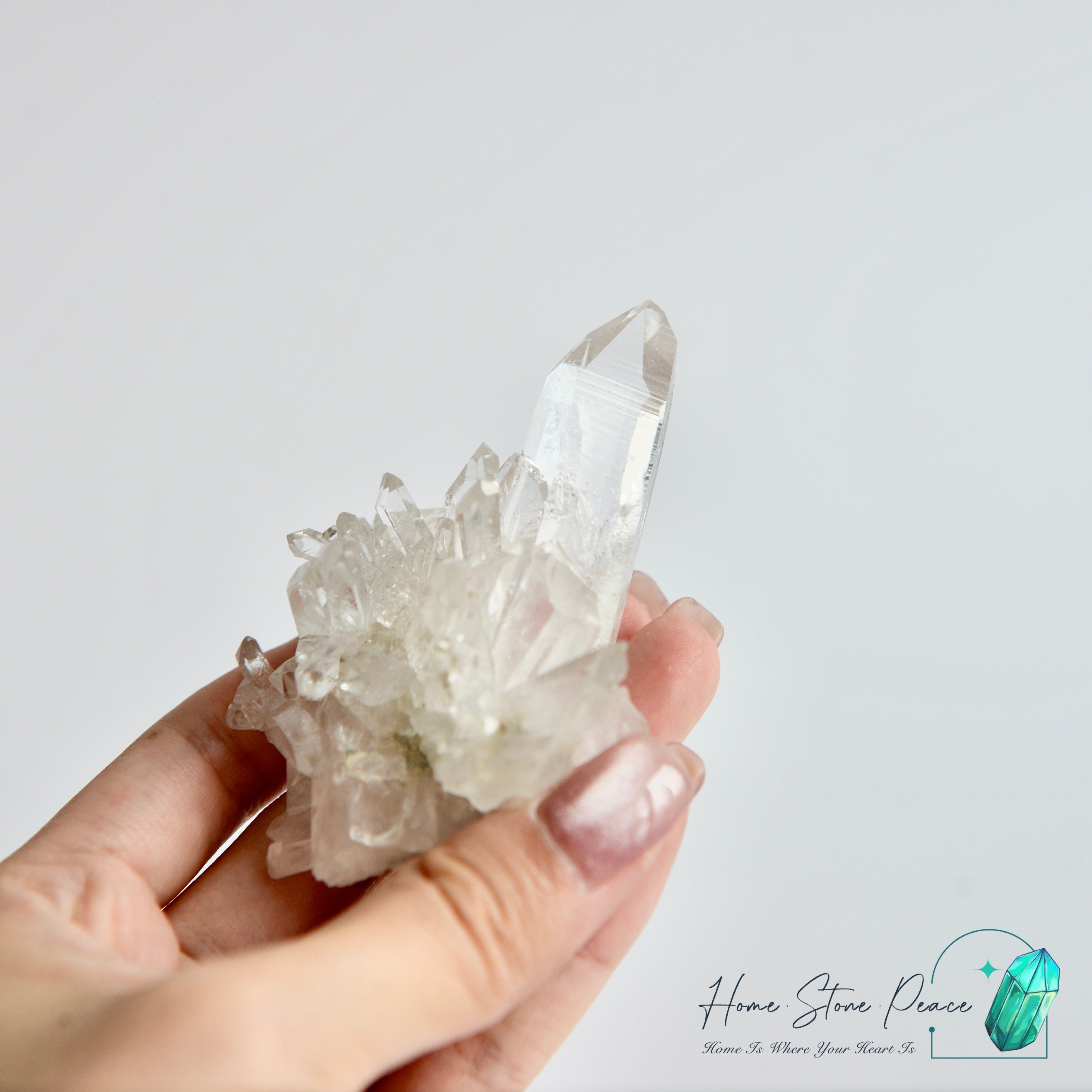 巴西天狼星水晶簇 Brazilian Sirius Quartz