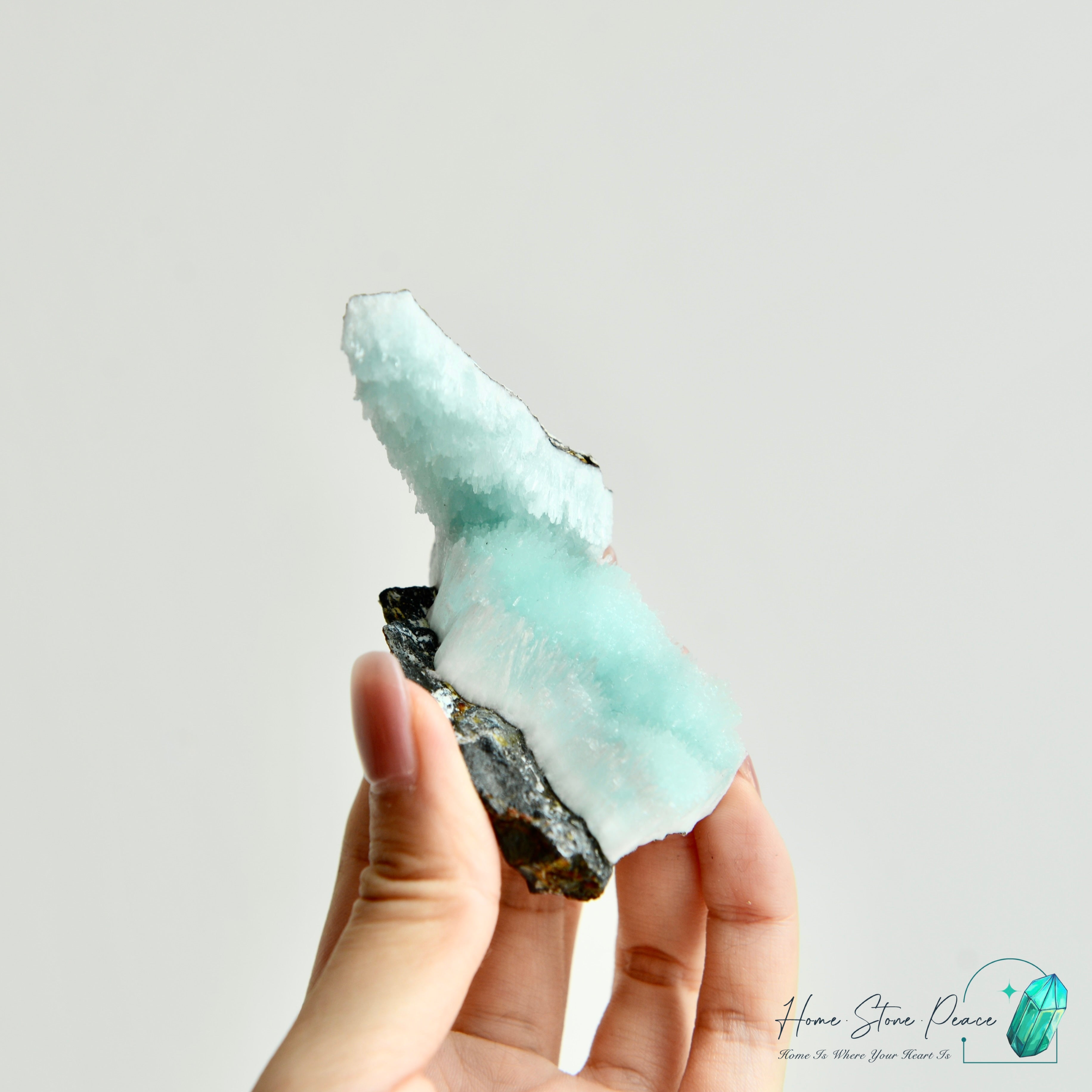 藍霰石 Blue Aragonite Cluster