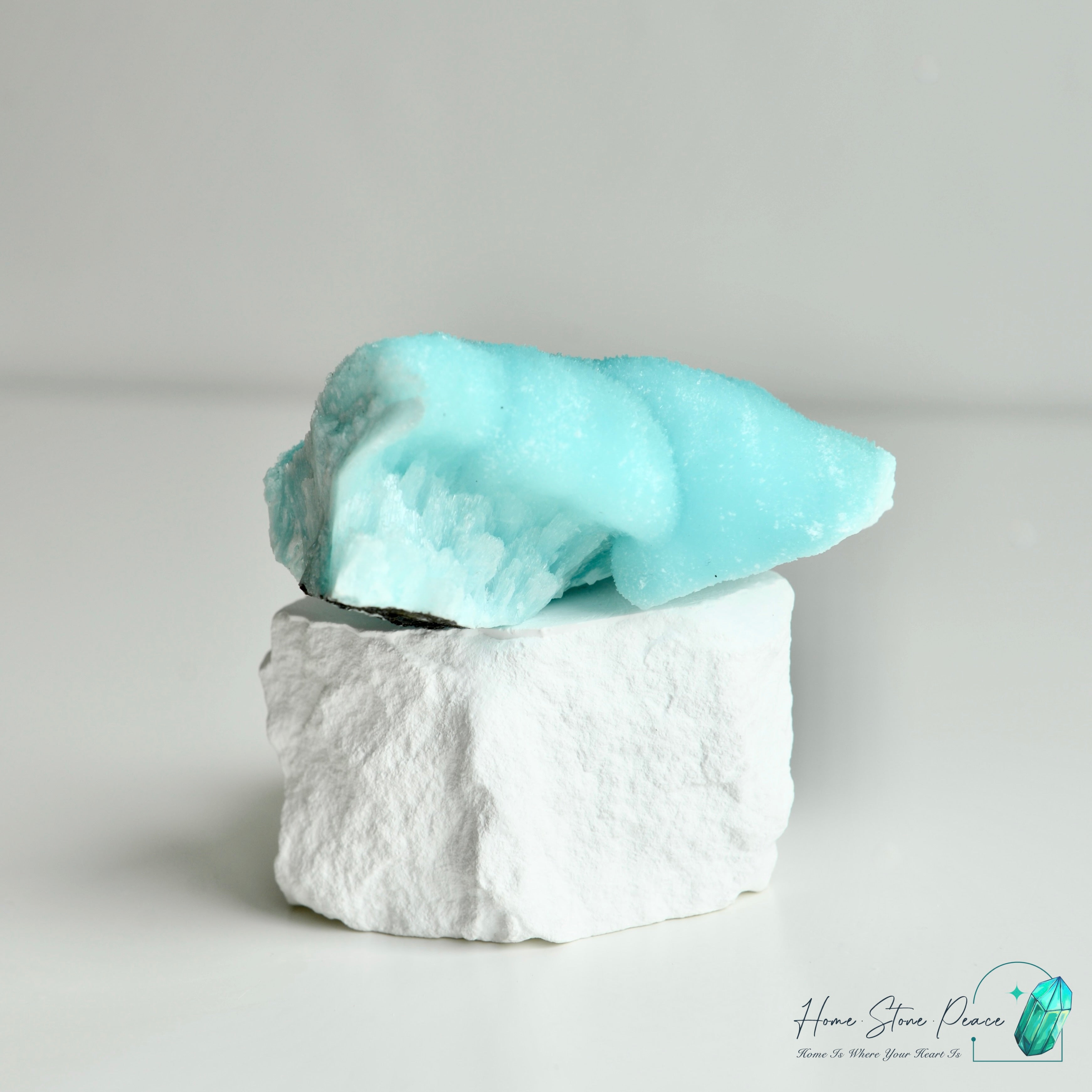 藍霰石 Blue Aragonite Cluster