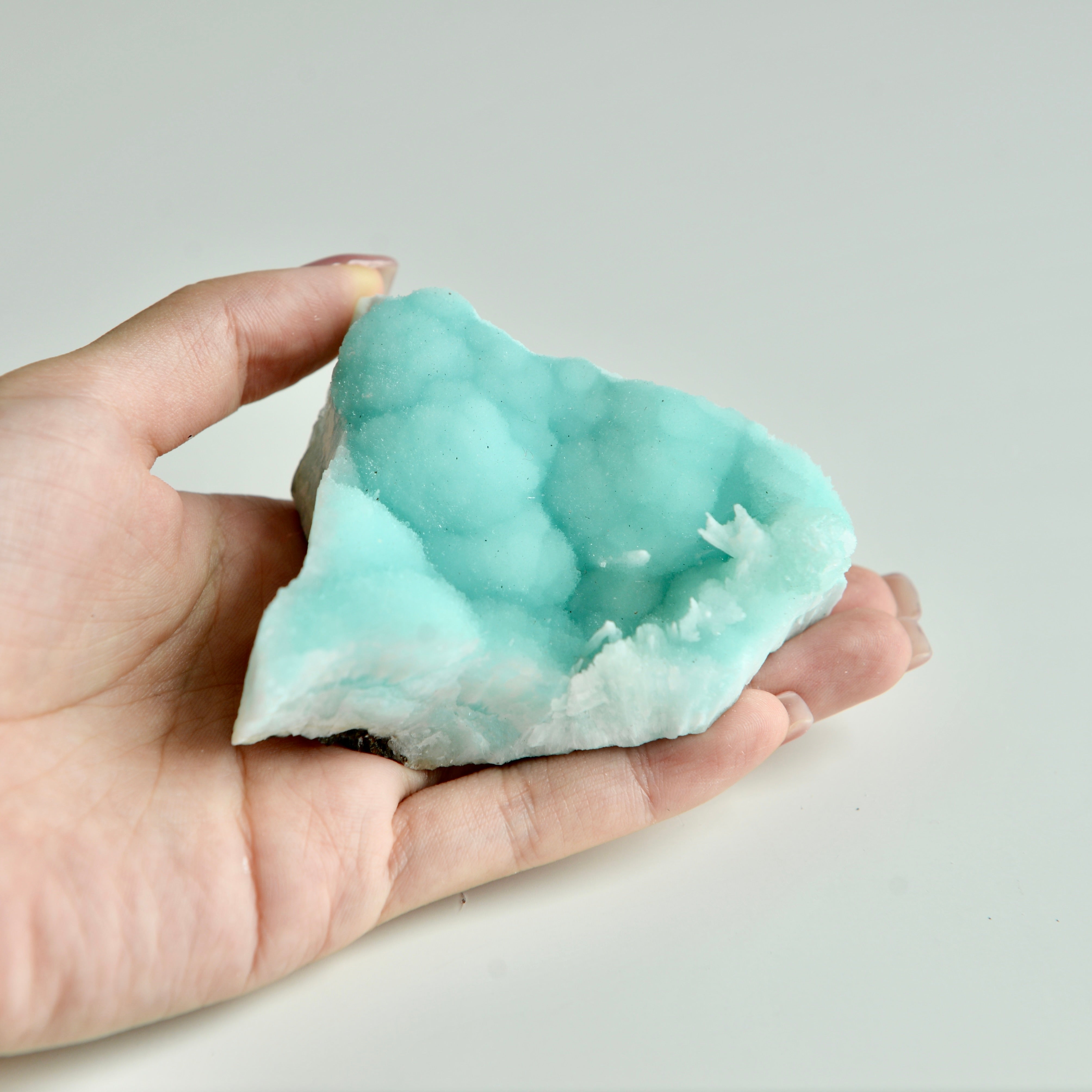 藍霰石 Blue Aragonite Cluster