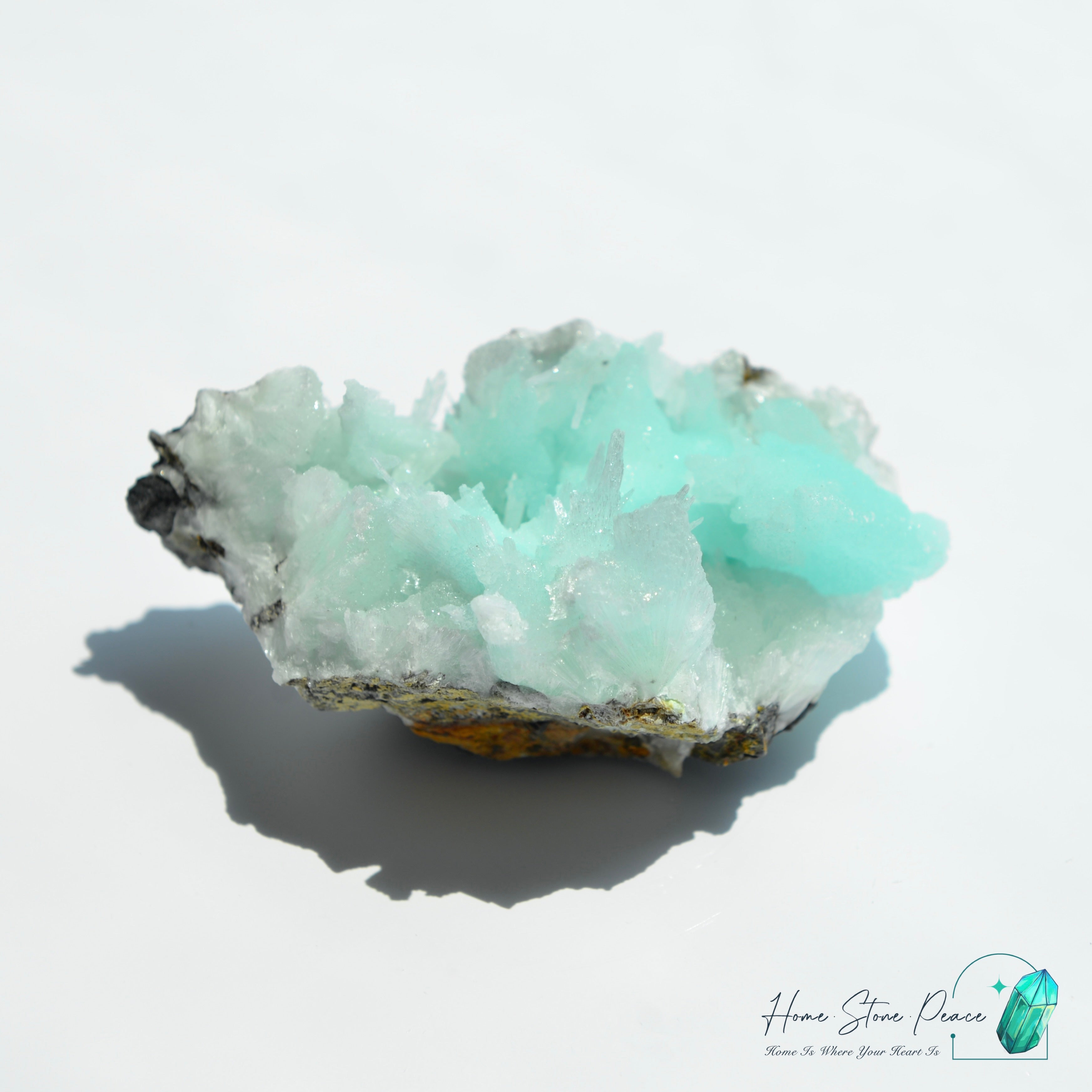 藍霰石 Blue Aragonite Cluster