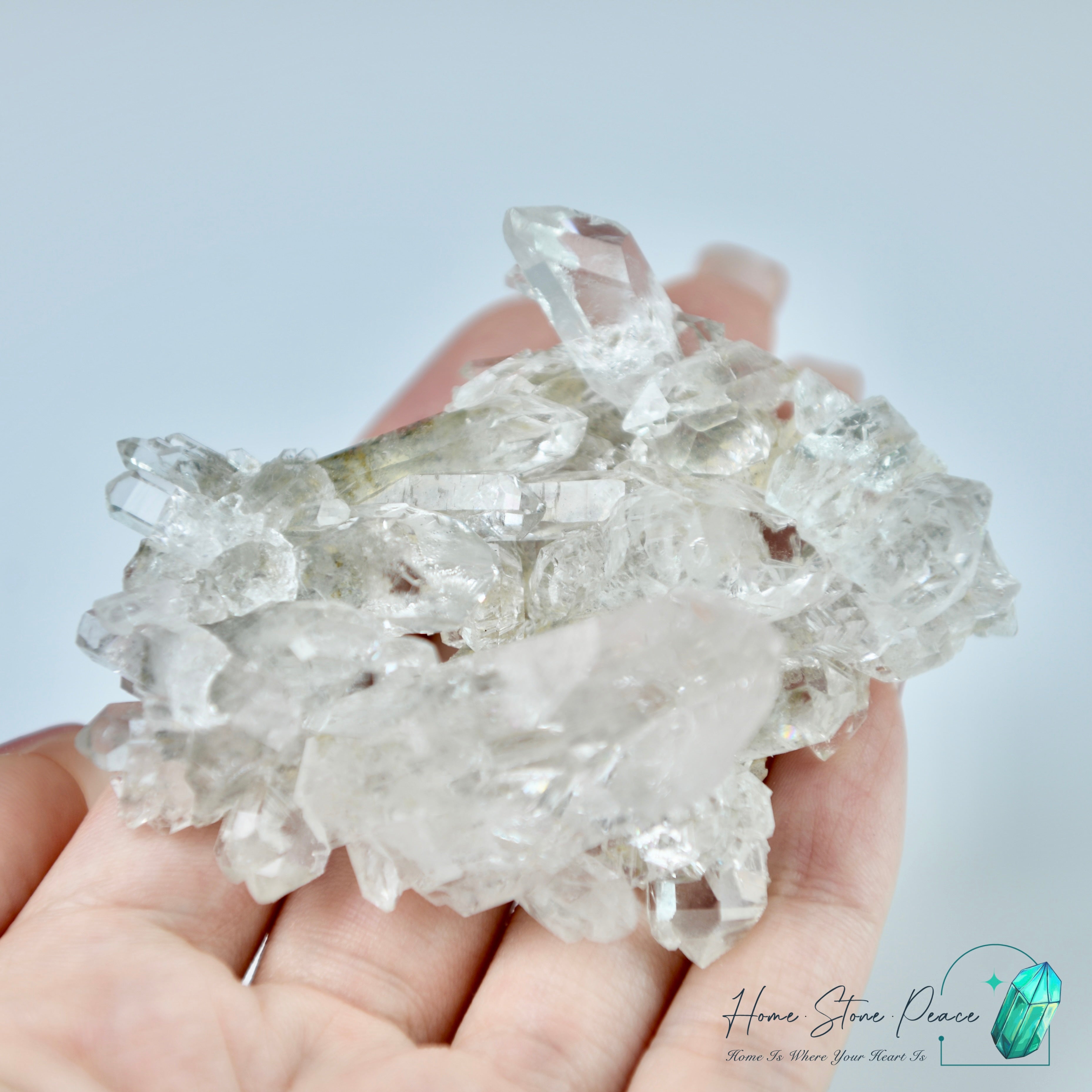 巴西天狼星水晶簇 Brazilian Sirius Quartz