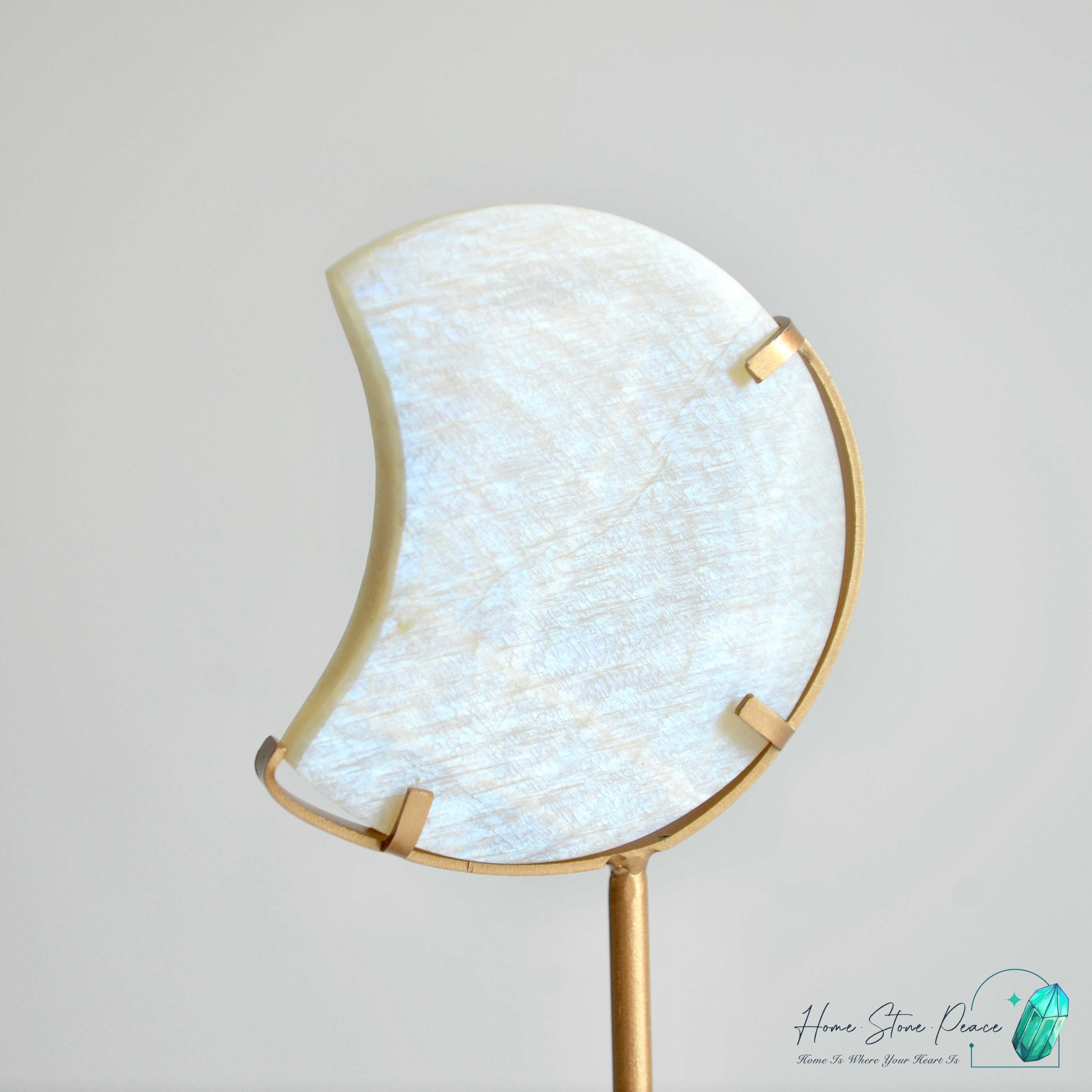 月亮石連座 ムーンストーン スタンド付