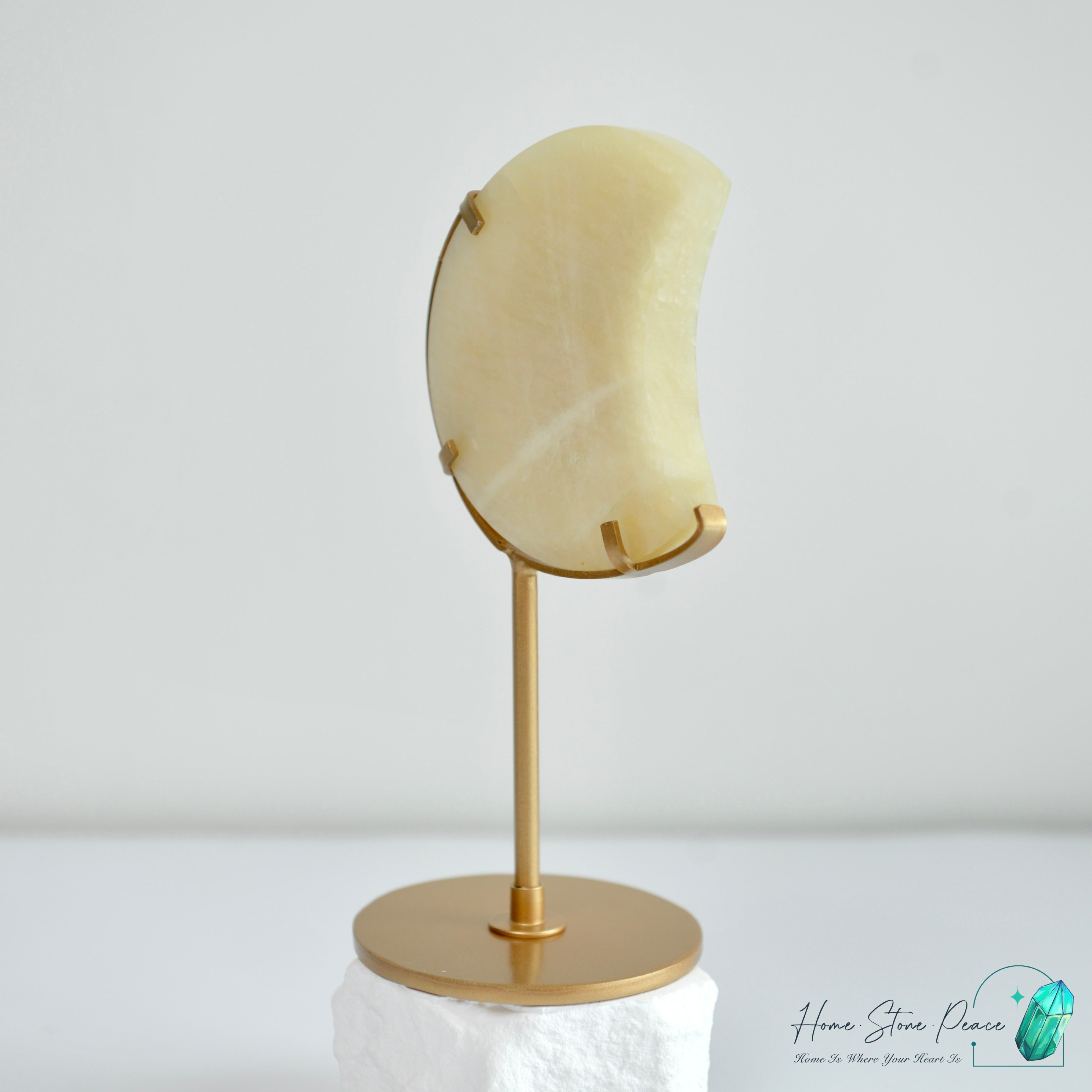 月亮石連座 ムーンストーン スタンド付