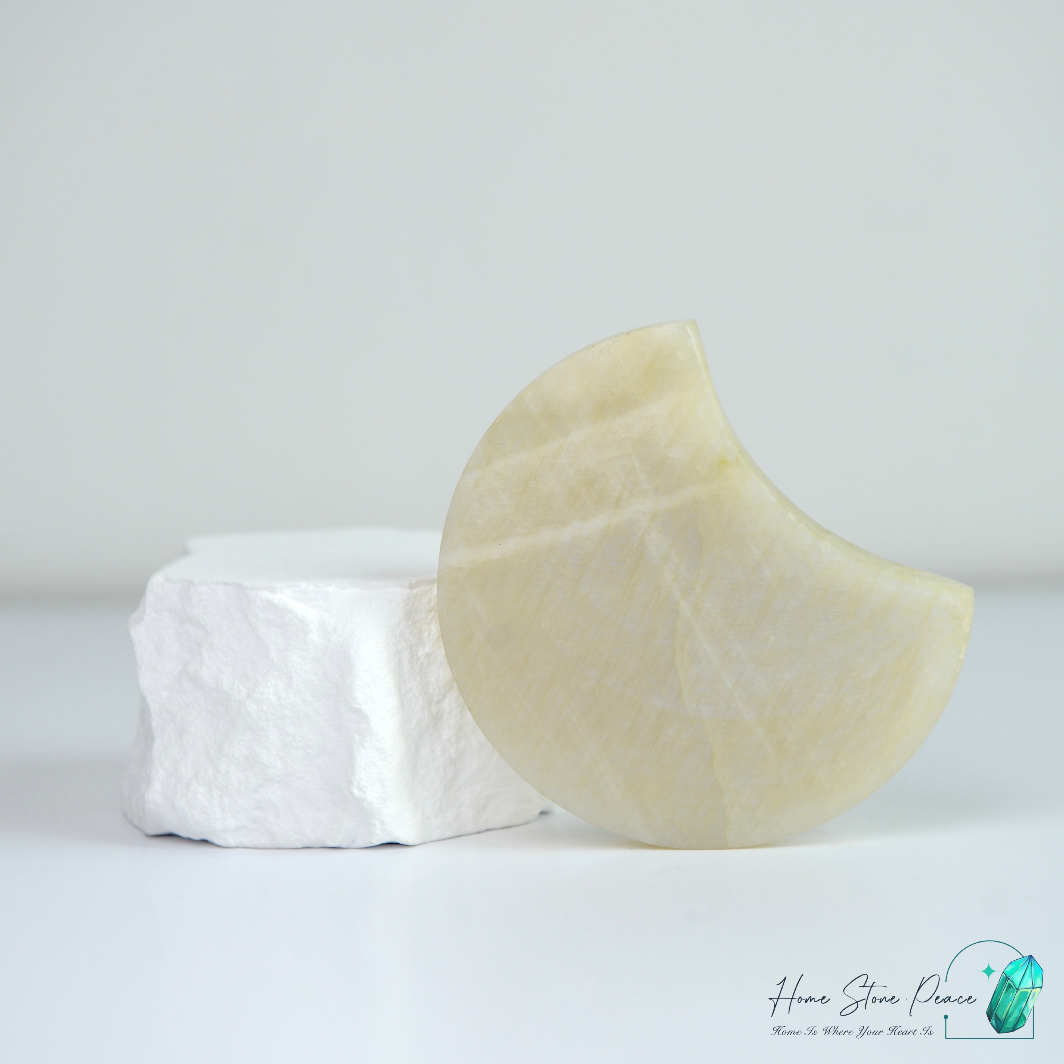 月亮石連座 ムーンストーン スタンド付