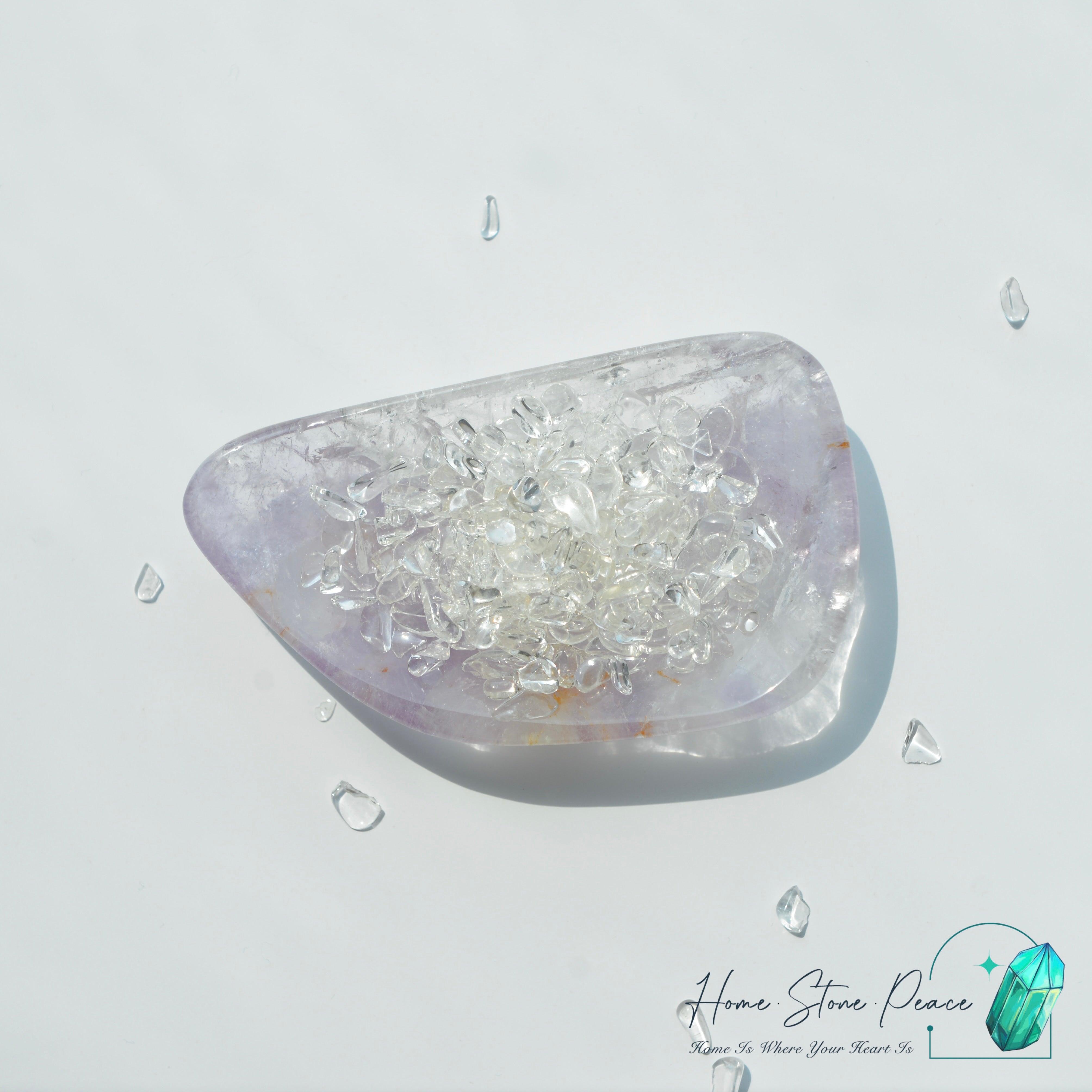 幻影紫水晶小碟 Amethyst Phantom Quartz Trinket Dish