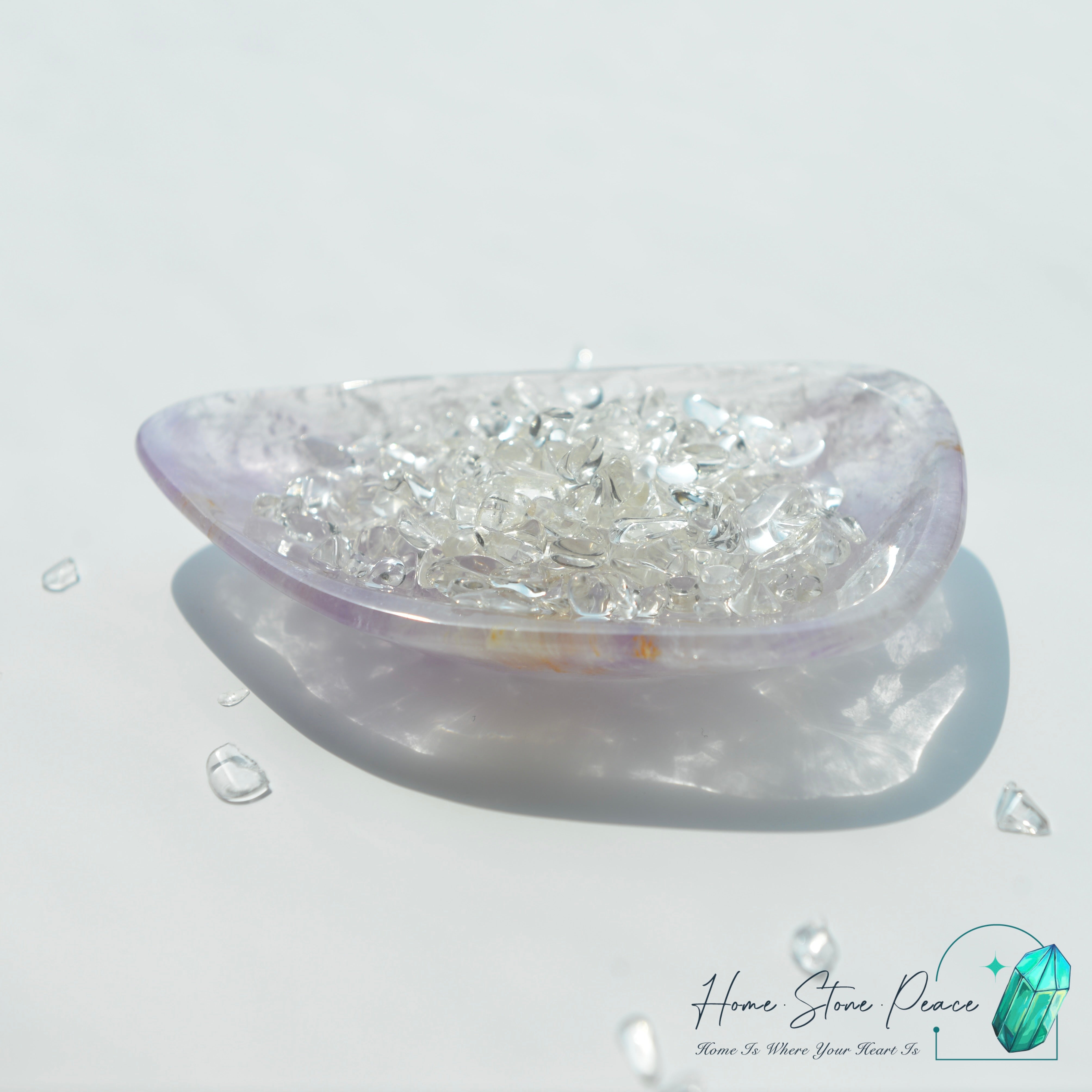幻影紫水晶小碟 Amethyst Phantom Quartz Trinket Dish
