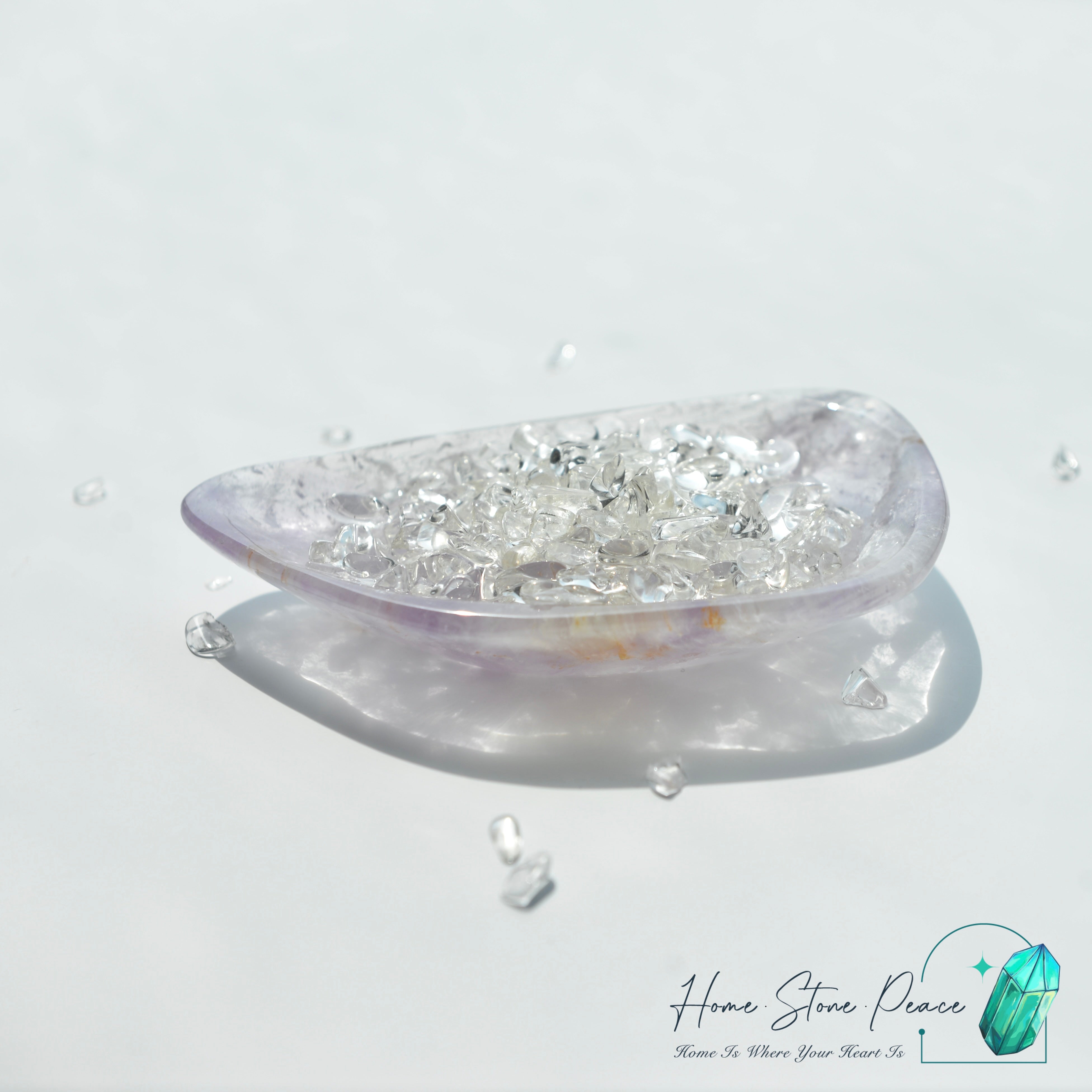 幻影紫水晶小碟 Amethyst Phantom Quartz Trinket Dish