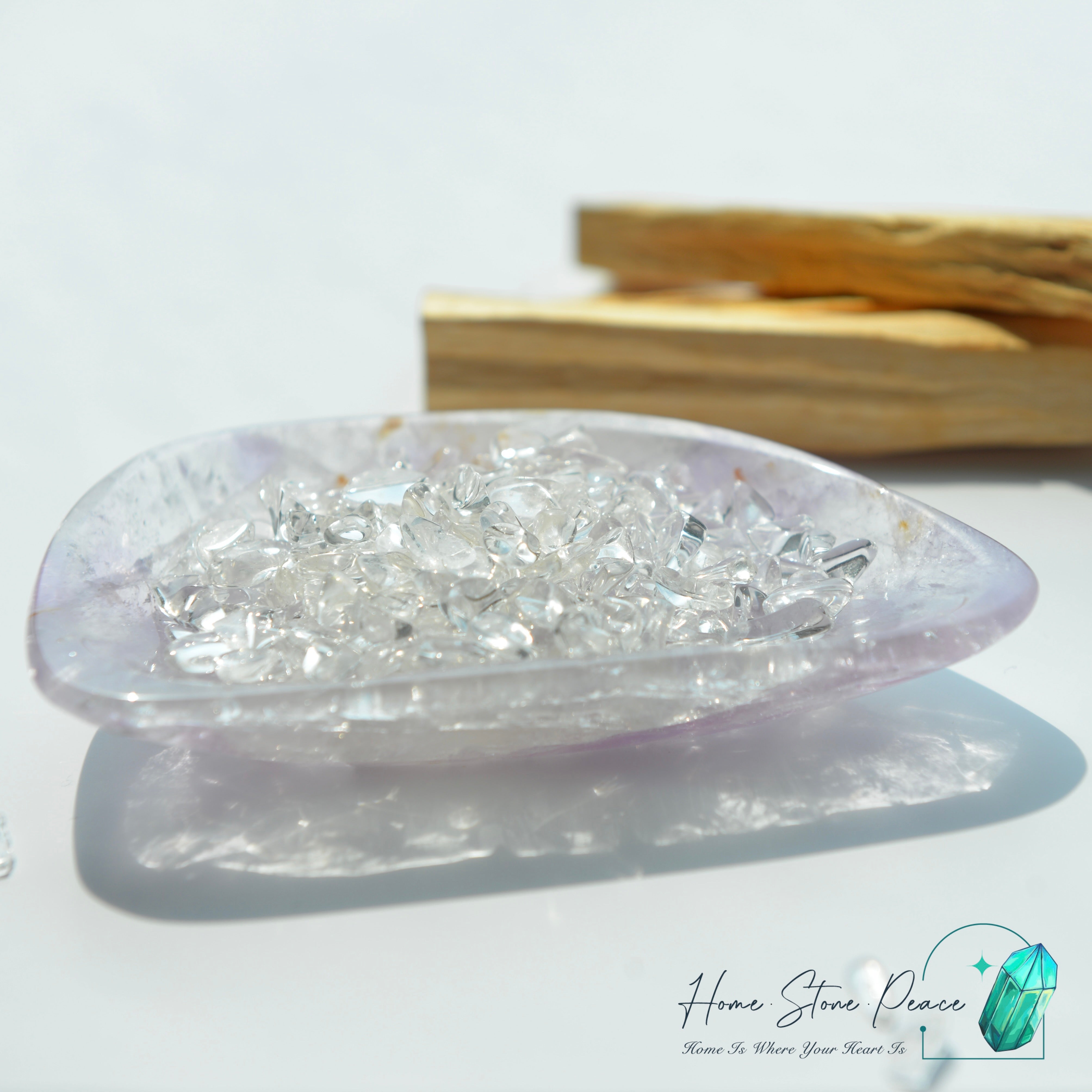 幻影紫水晶小碟 Amethyst Phantom Quartz Trinket Dish