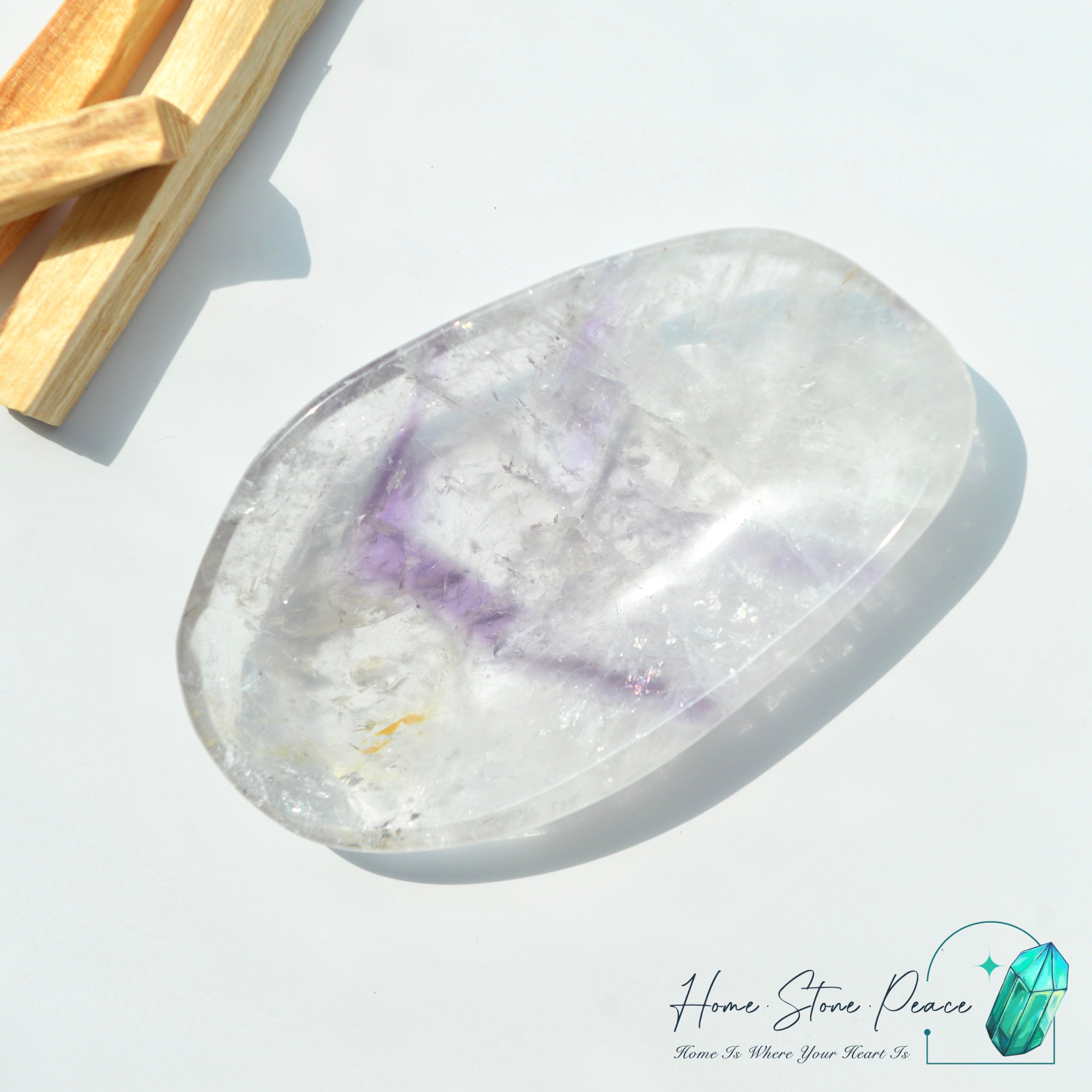 幻影紫水晶小碟 Amethyst Phantom Quartz Trinket Dish