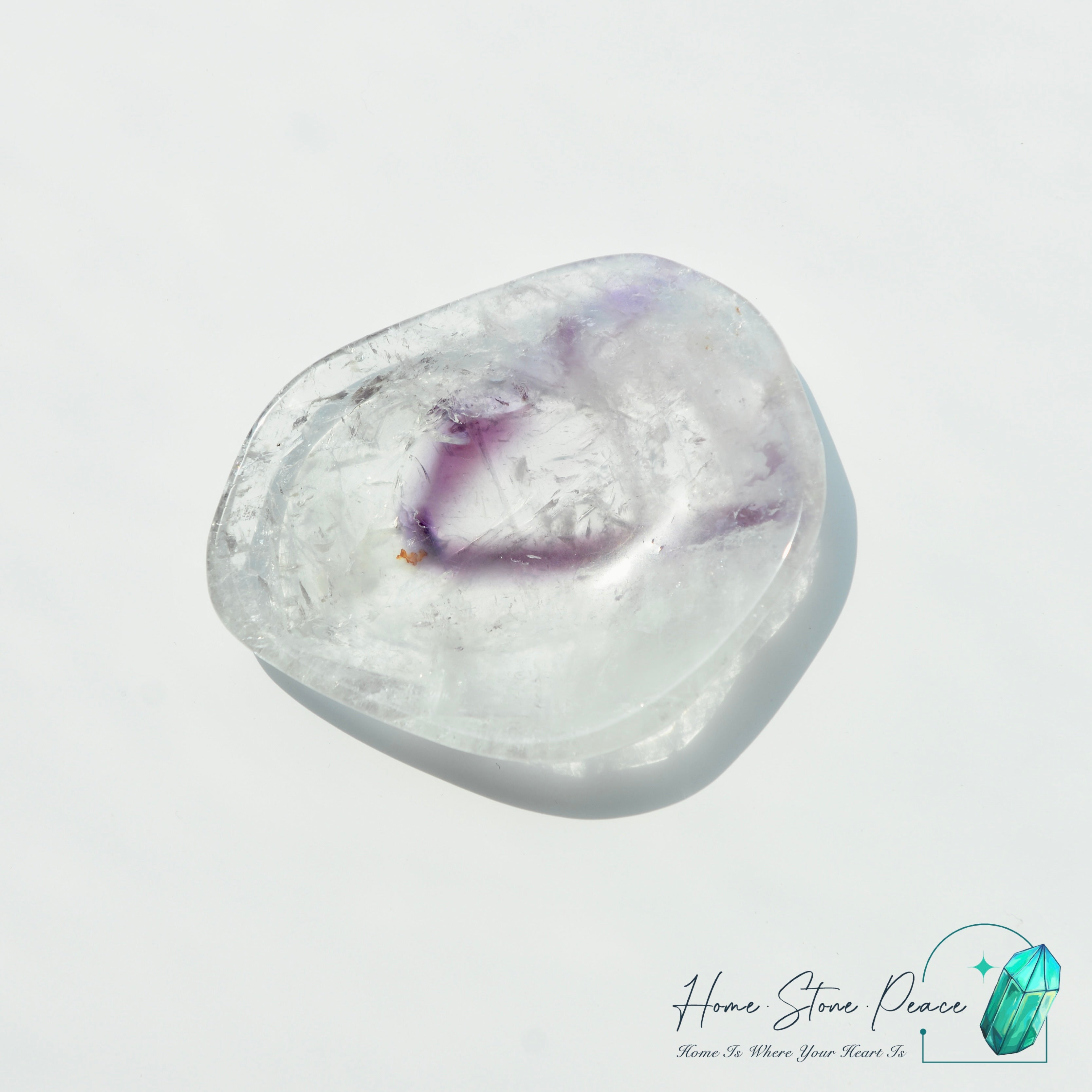 幻影紫水晶小碟 Amethyst Phantom Quartz Trinket Dish