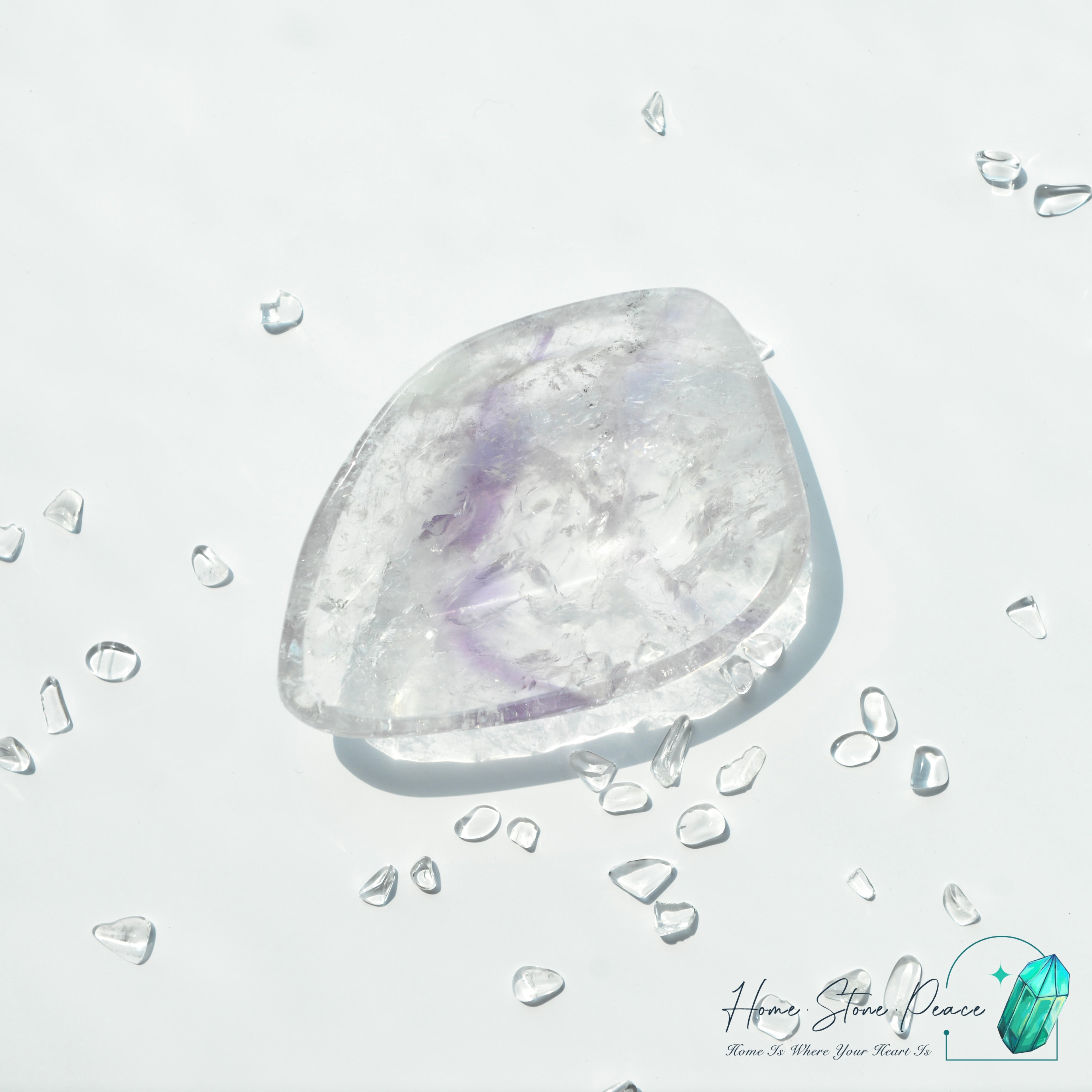 幻影紫水晶小碟 Amethyst Phantom Quartz Trinket Dish