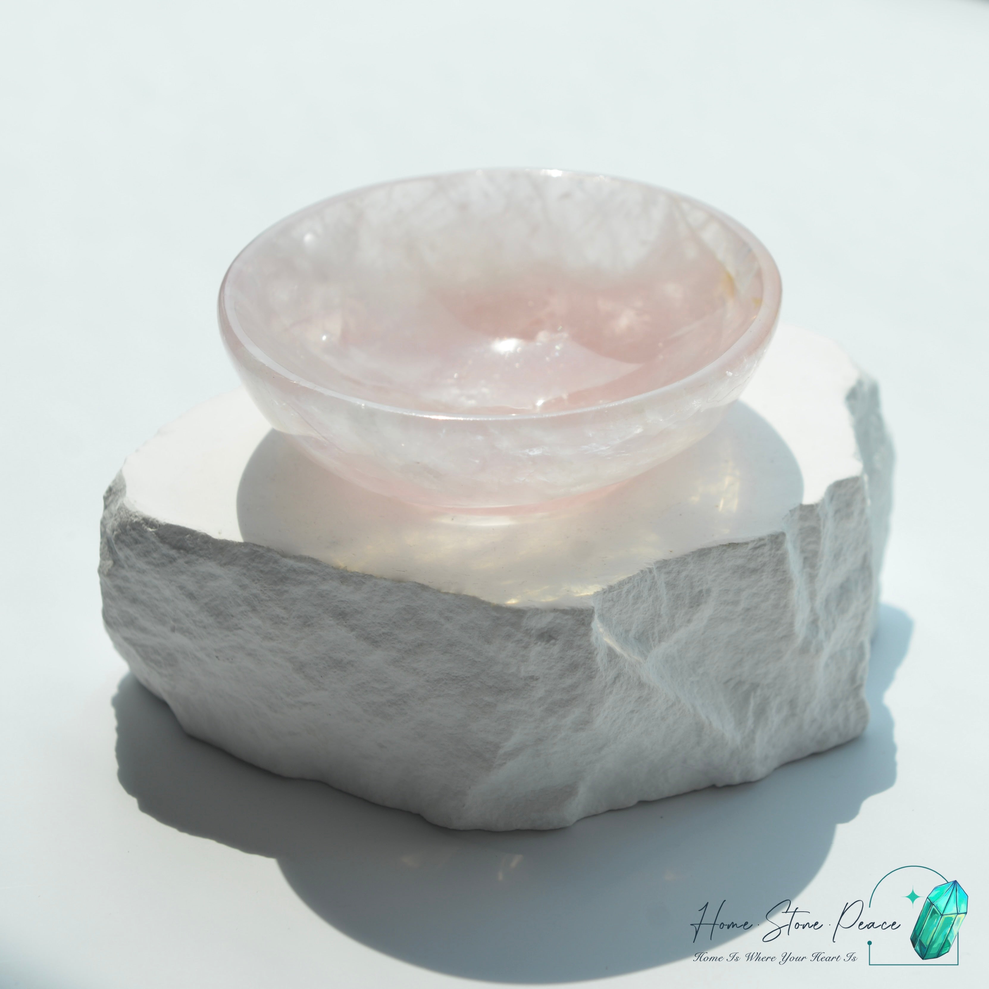 粉紅水晶碗 Rose Quartz Bowl