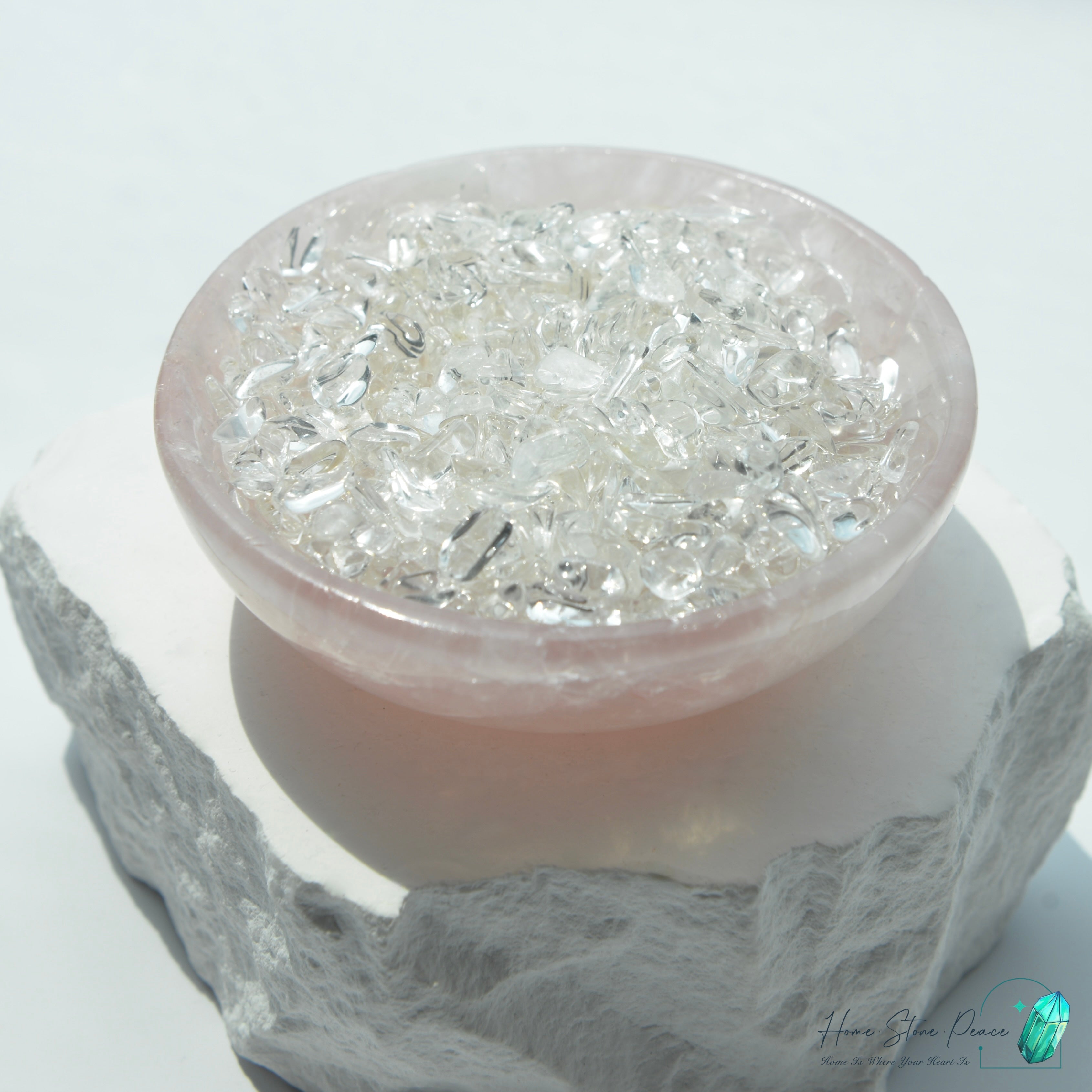 粉紅水晶碗 Rose Quartz Bowl