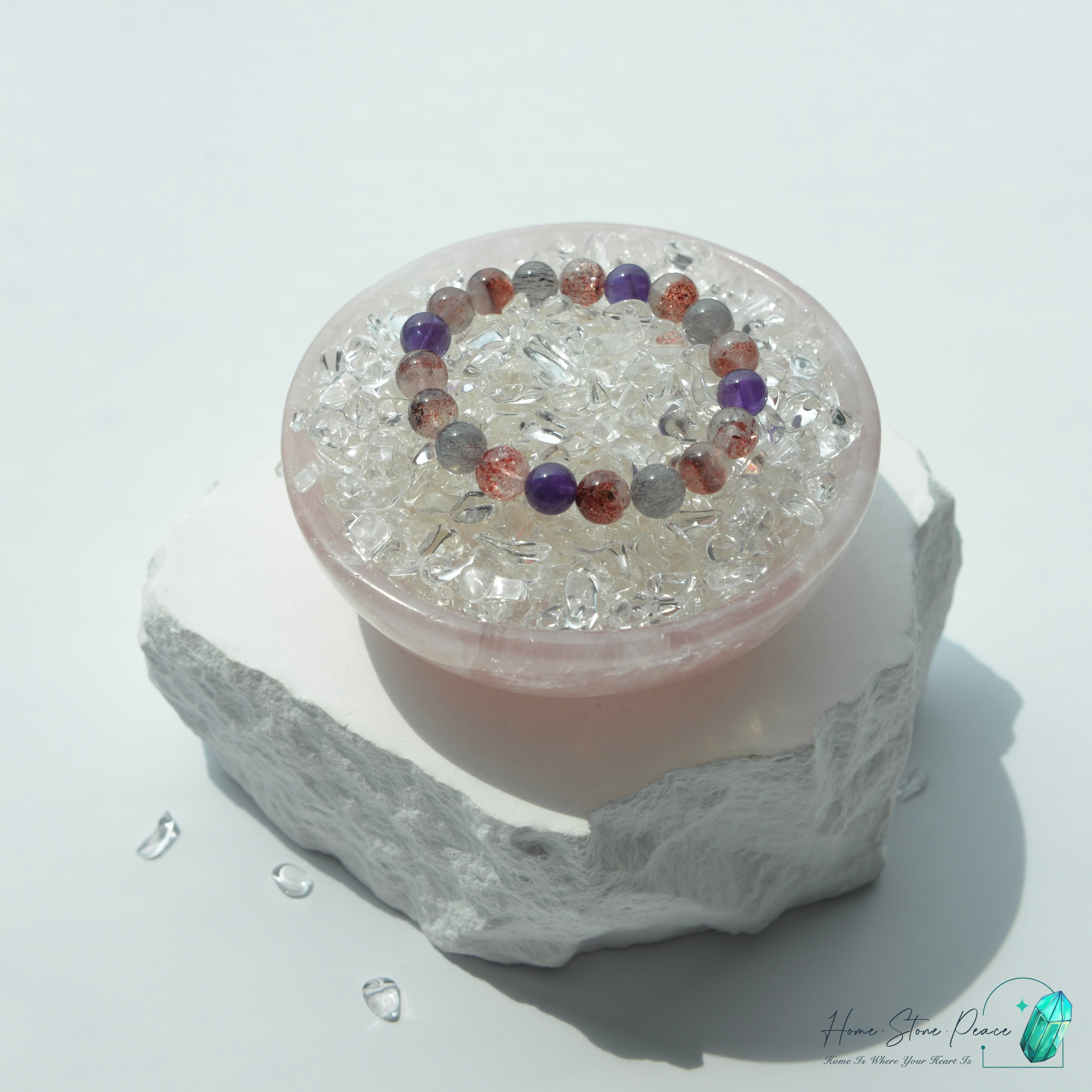 粉紅水晶碗 Rose Quartz Bowl