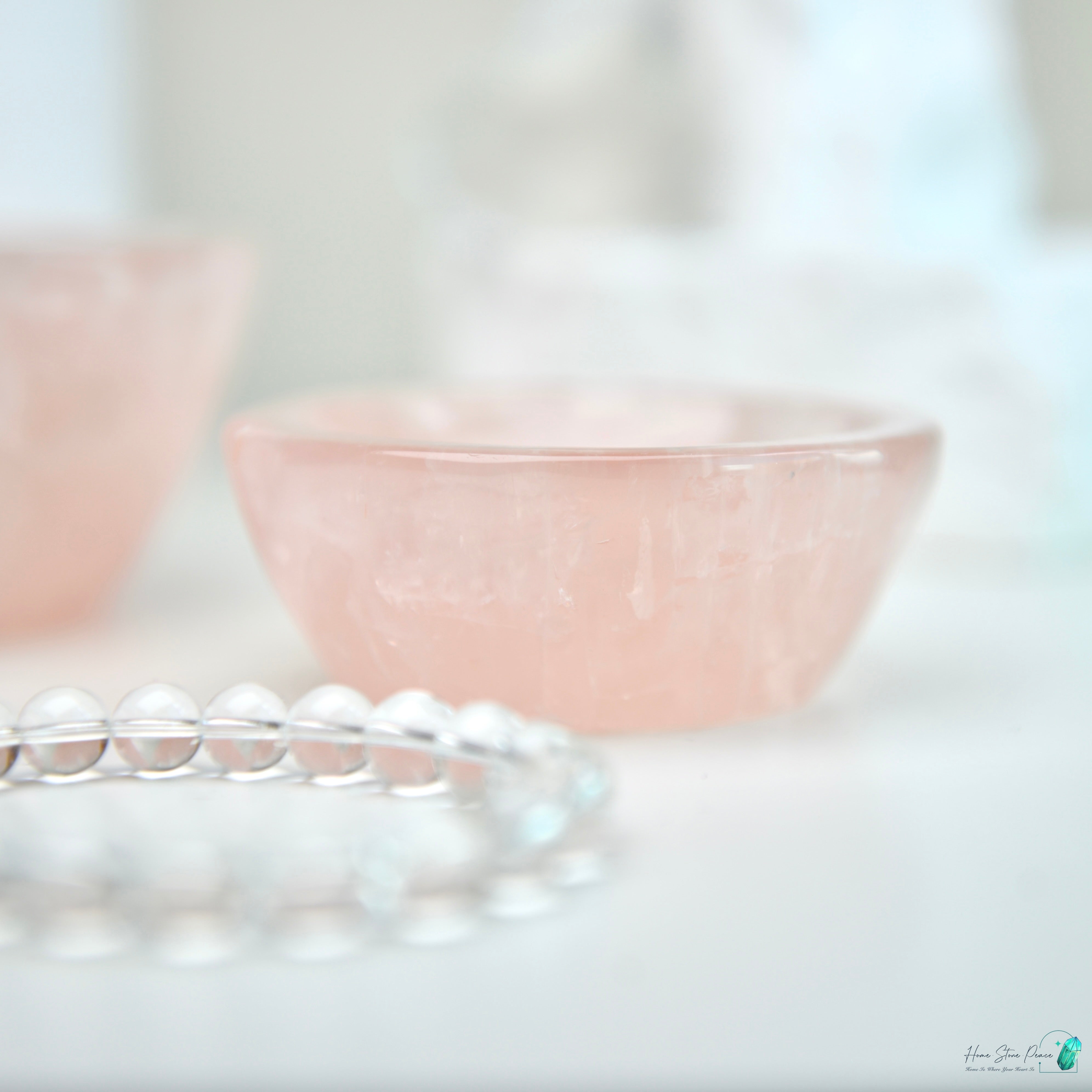 粉紅水晶碗 Rose Quartz Bowl