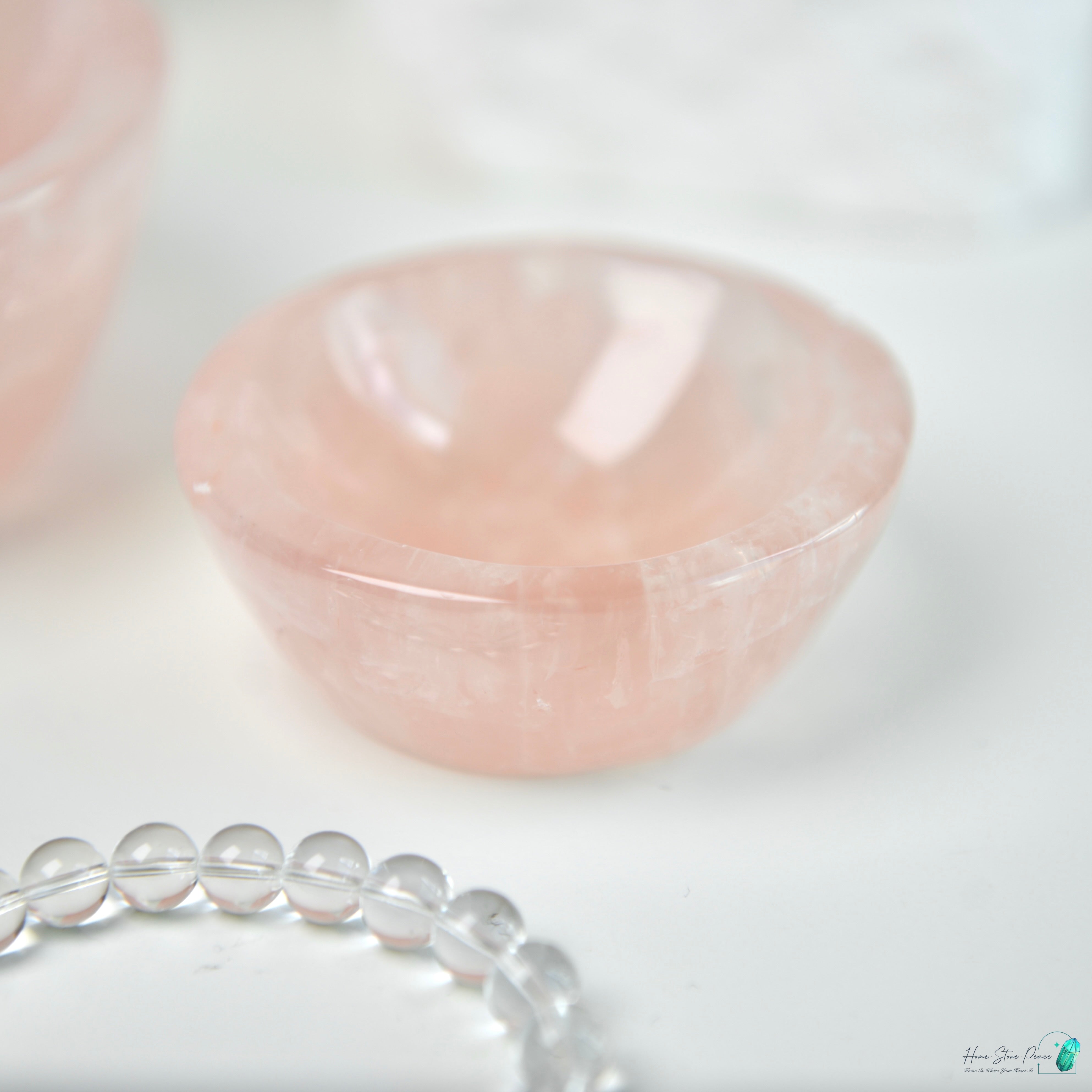粉紅水晶碗 Rose Quartz Bowl