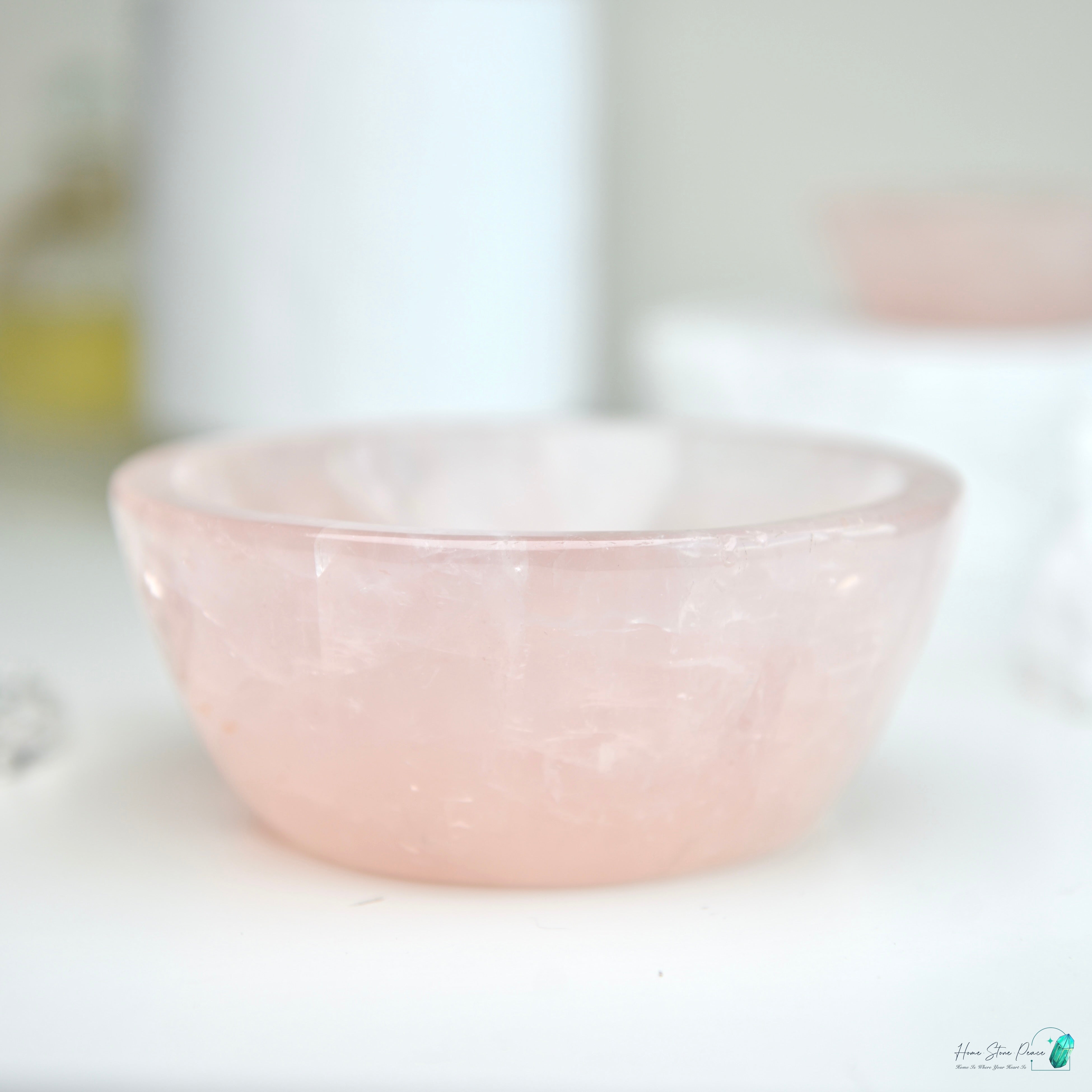 粉紅水晶碗 Rose Quartz Bowl