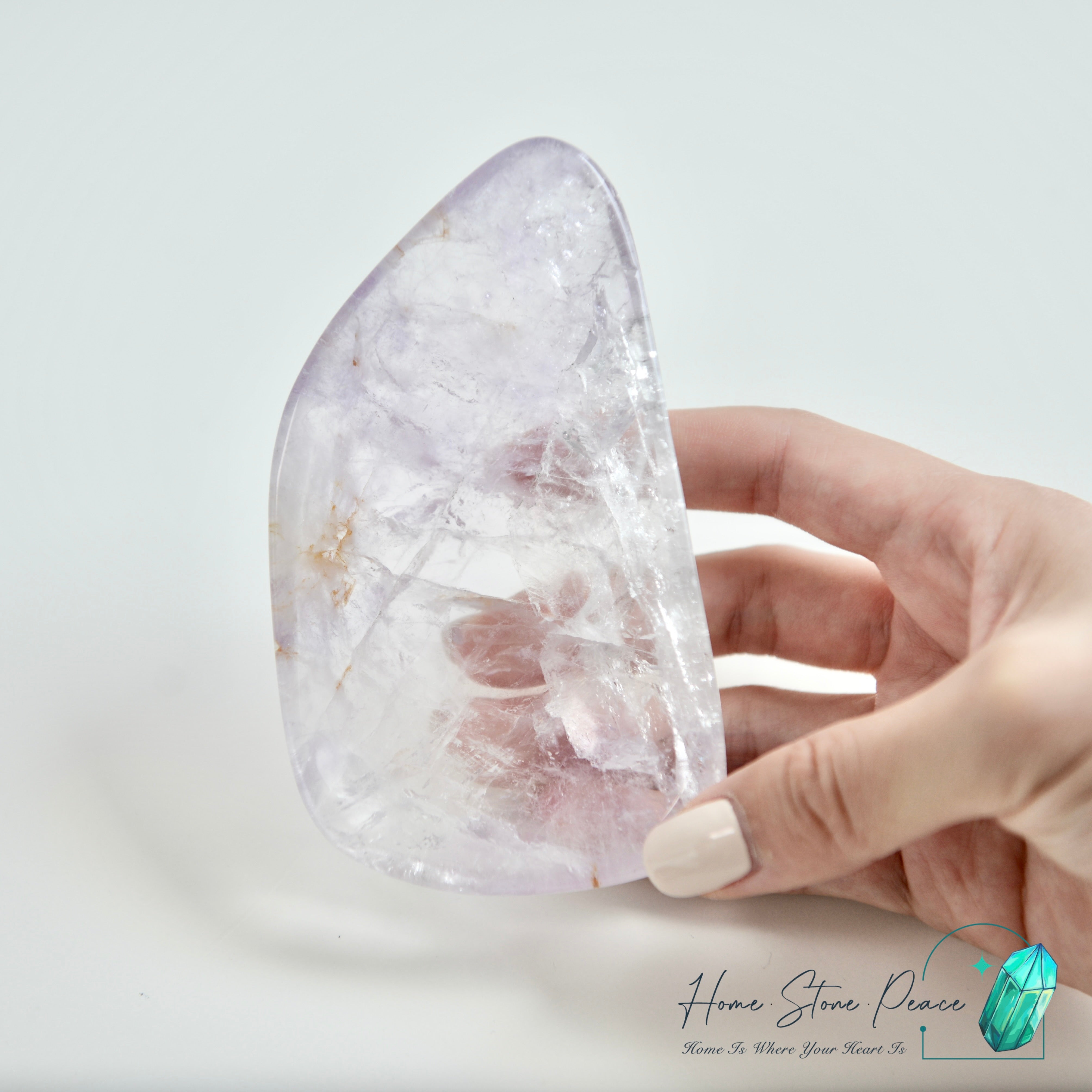 幻影紫水晶小碟 Amethyst Phantom Quartz Trinket Dish