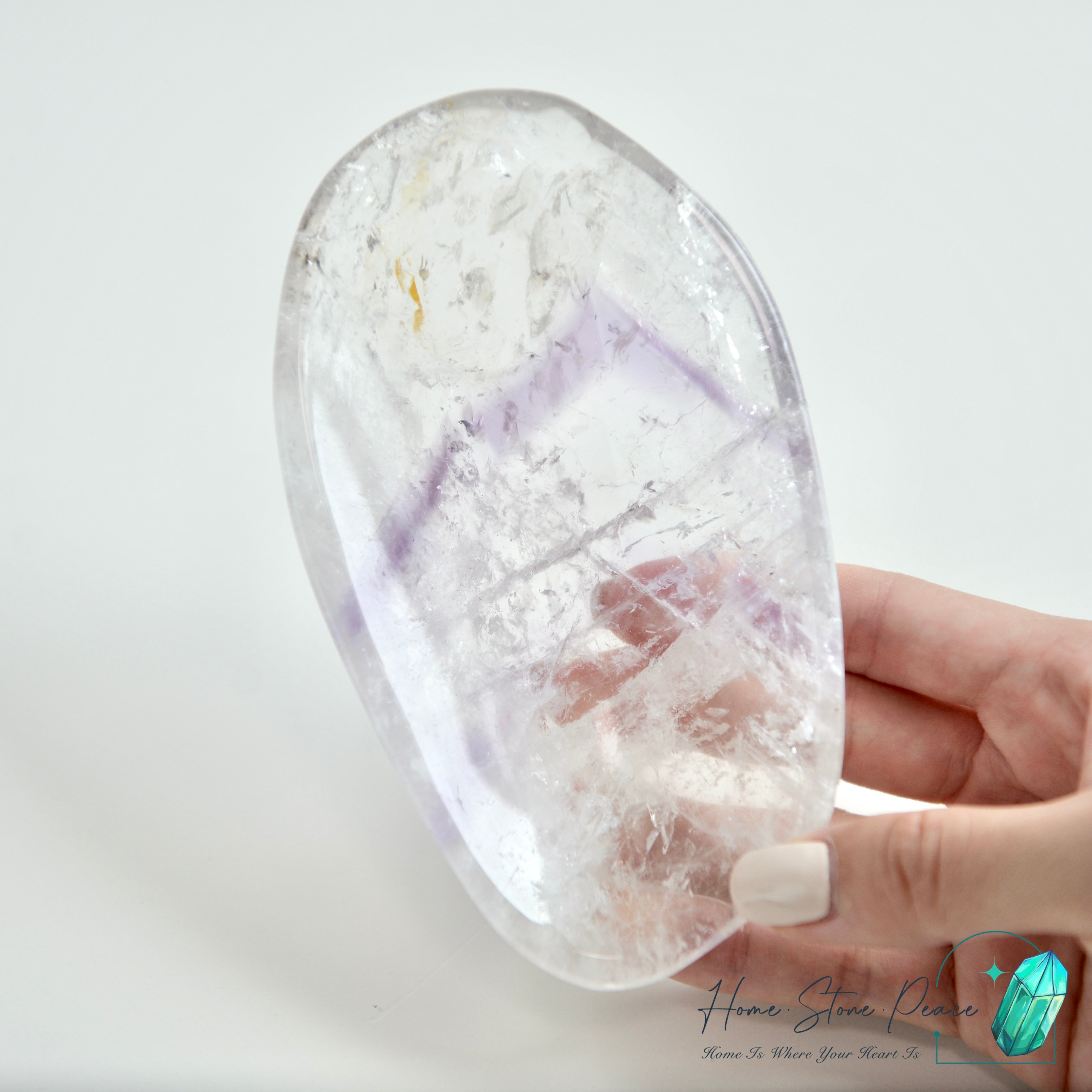 幻影紫水晶小碟 Amethyst Phantom Quartz Trinket Dish
