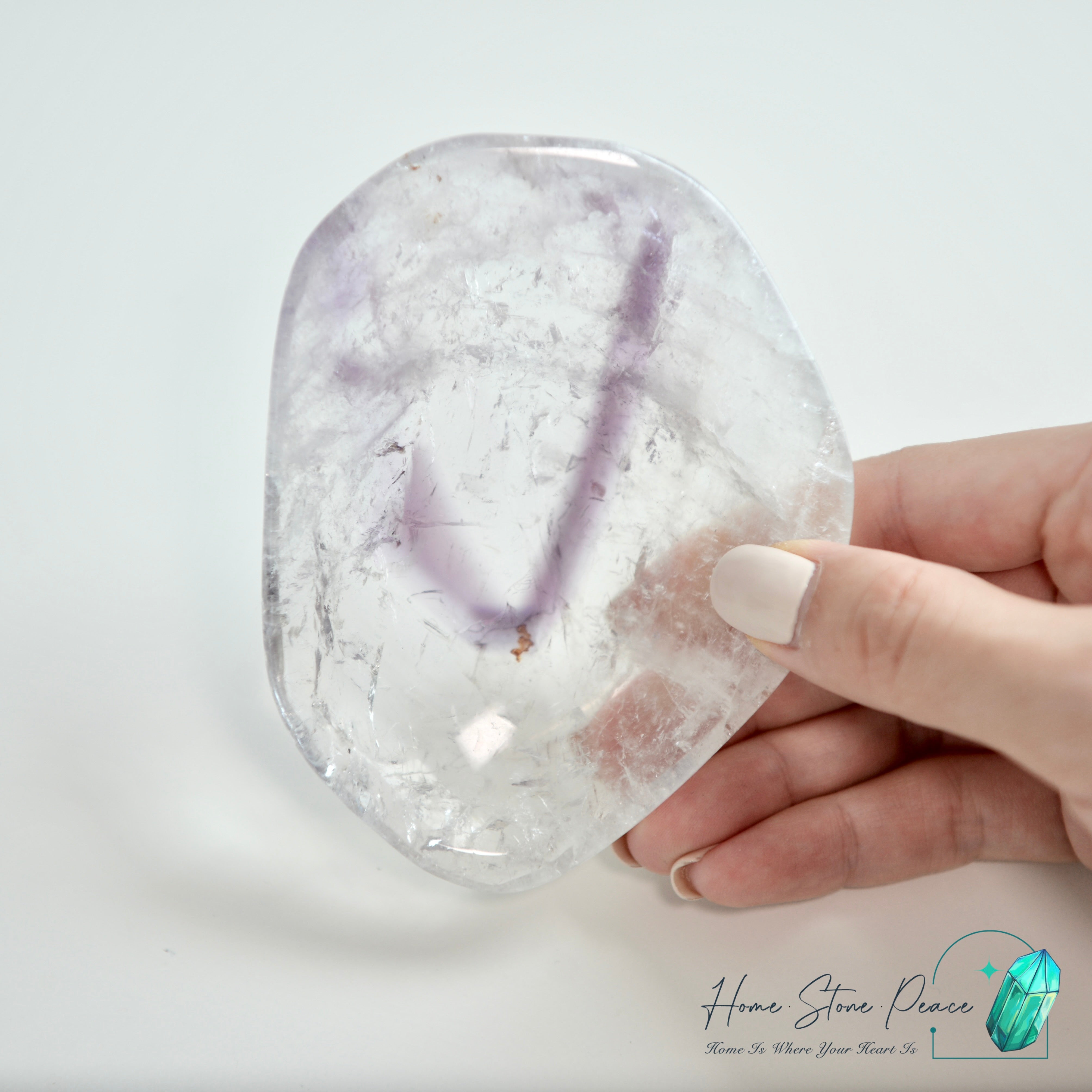幻影紫水晶小碟 Amethyst Phantom Quartz Trinket Dish