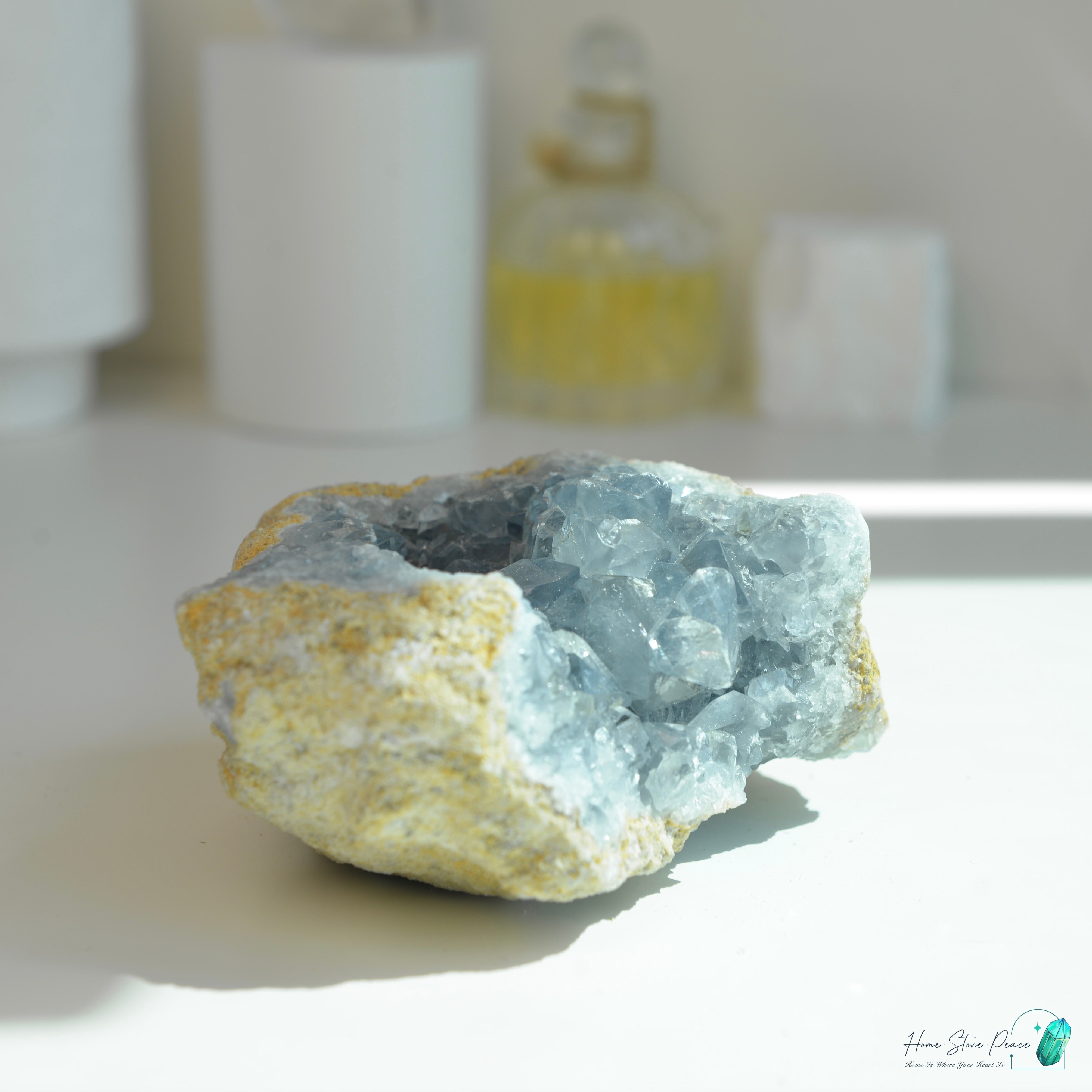 天青石原石 Celestite Cluster