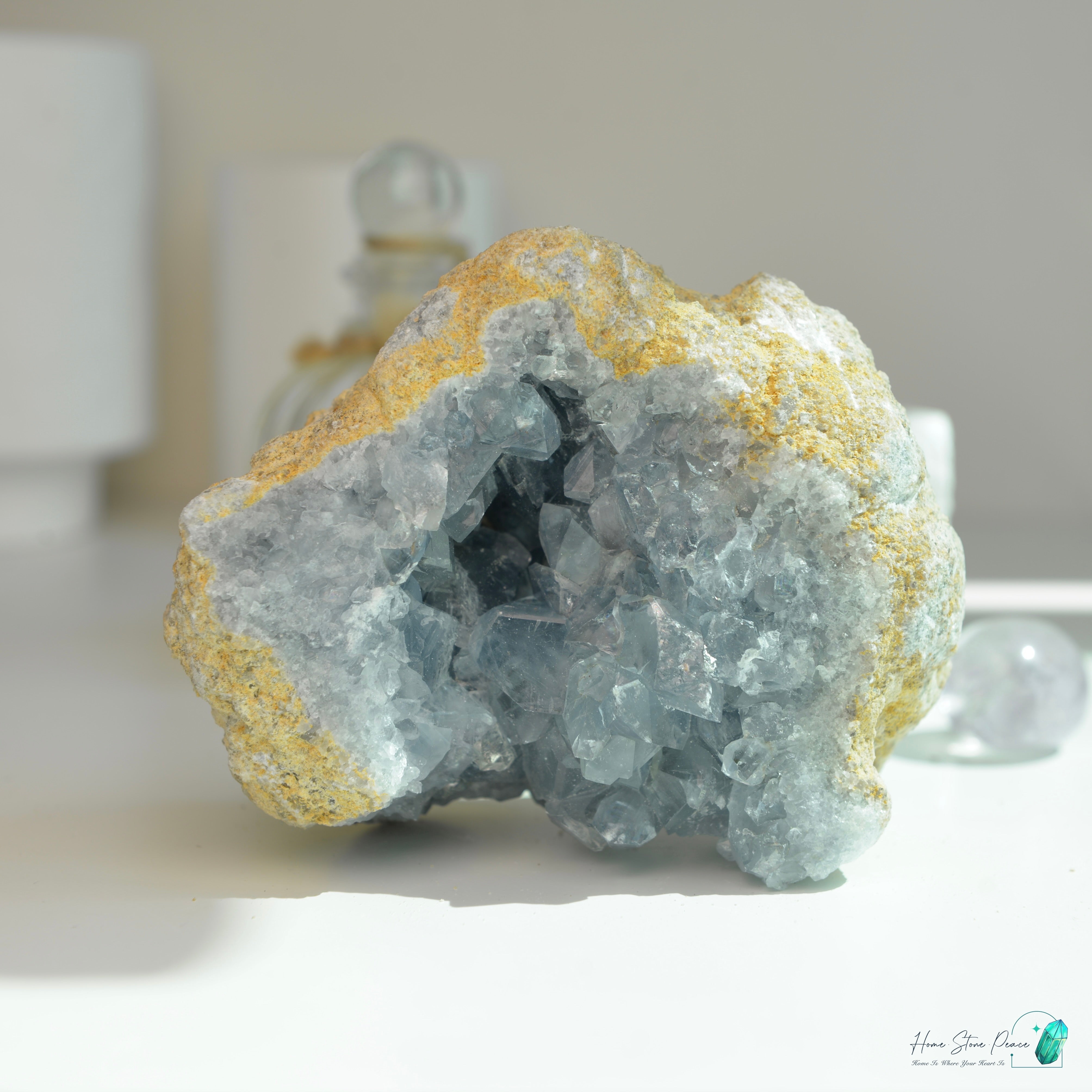 天青石原石 Celestite Cluster