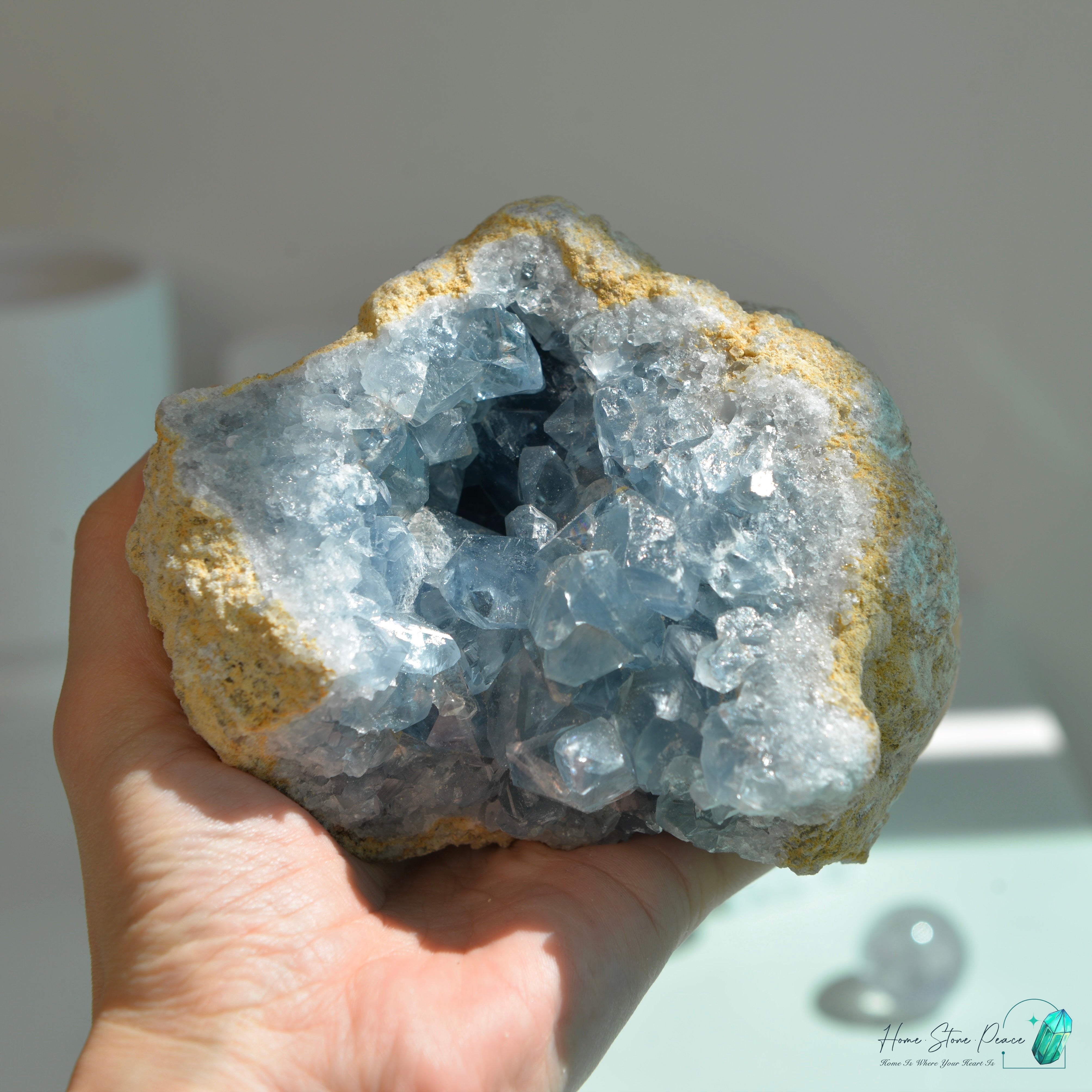 天青石原石 Celestite Cluster