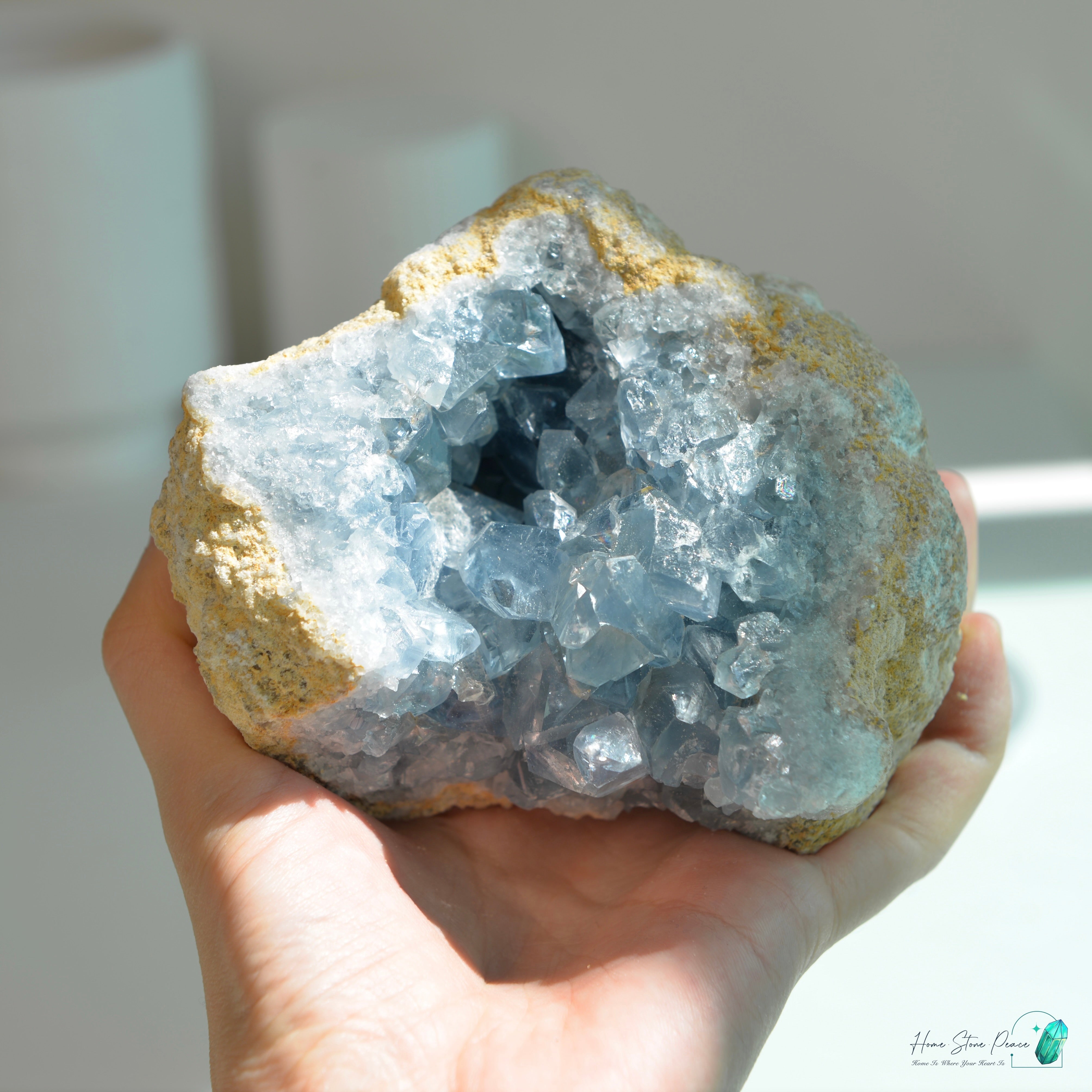 天青石原石 Celestite Cluster
