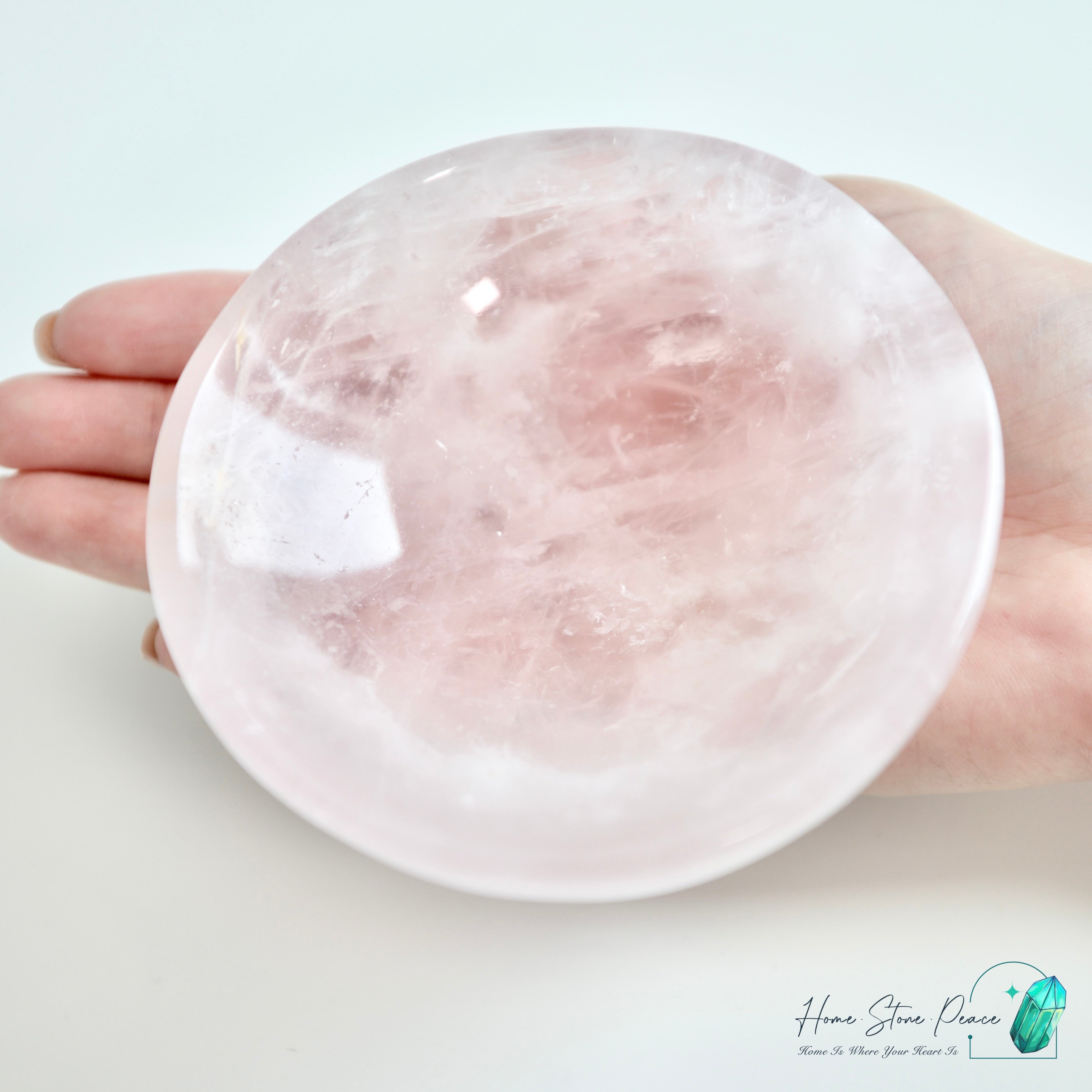 粉紅水晶碗 Rose Quartz Bowl