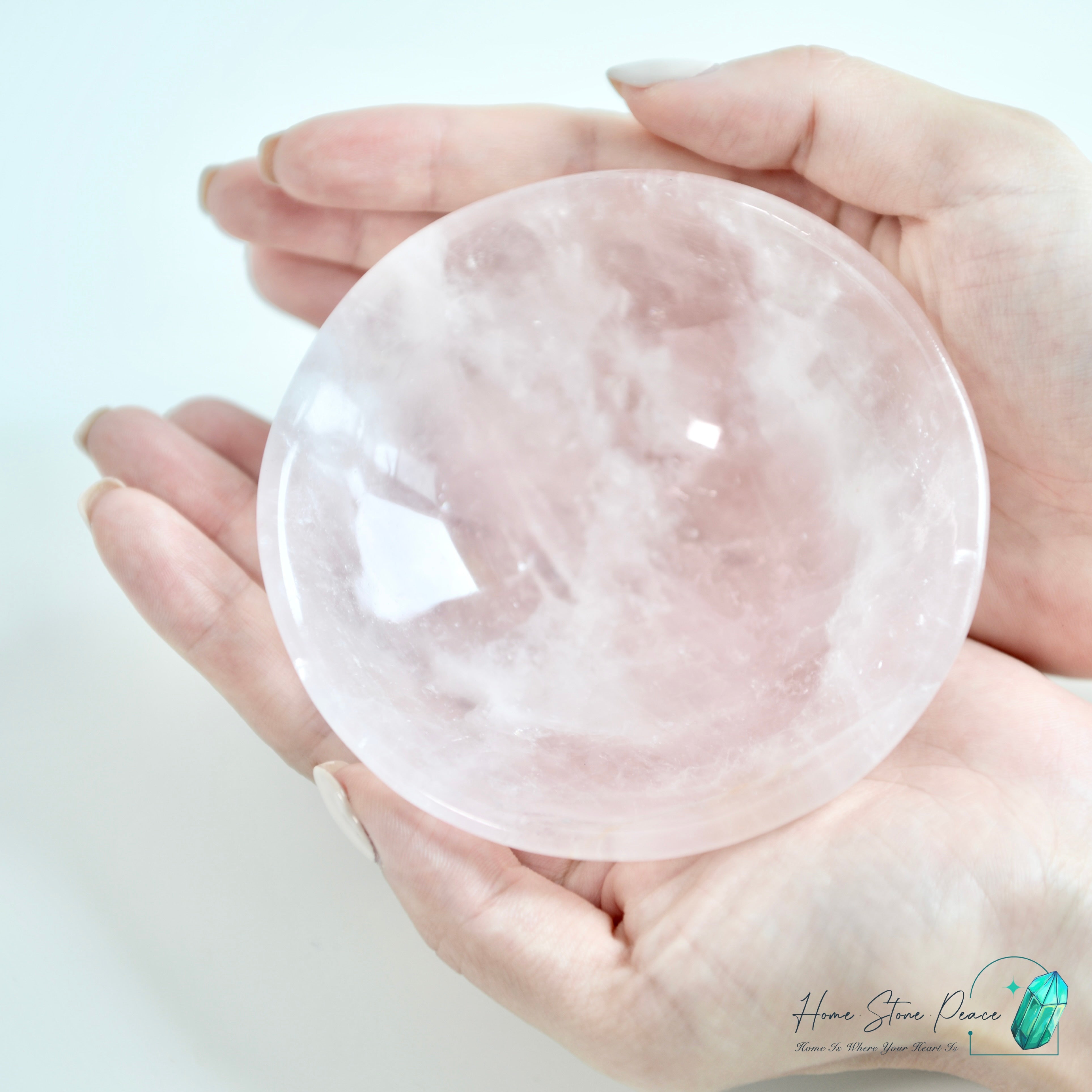 粉紅水晶碗 Rose Quartz Bowl