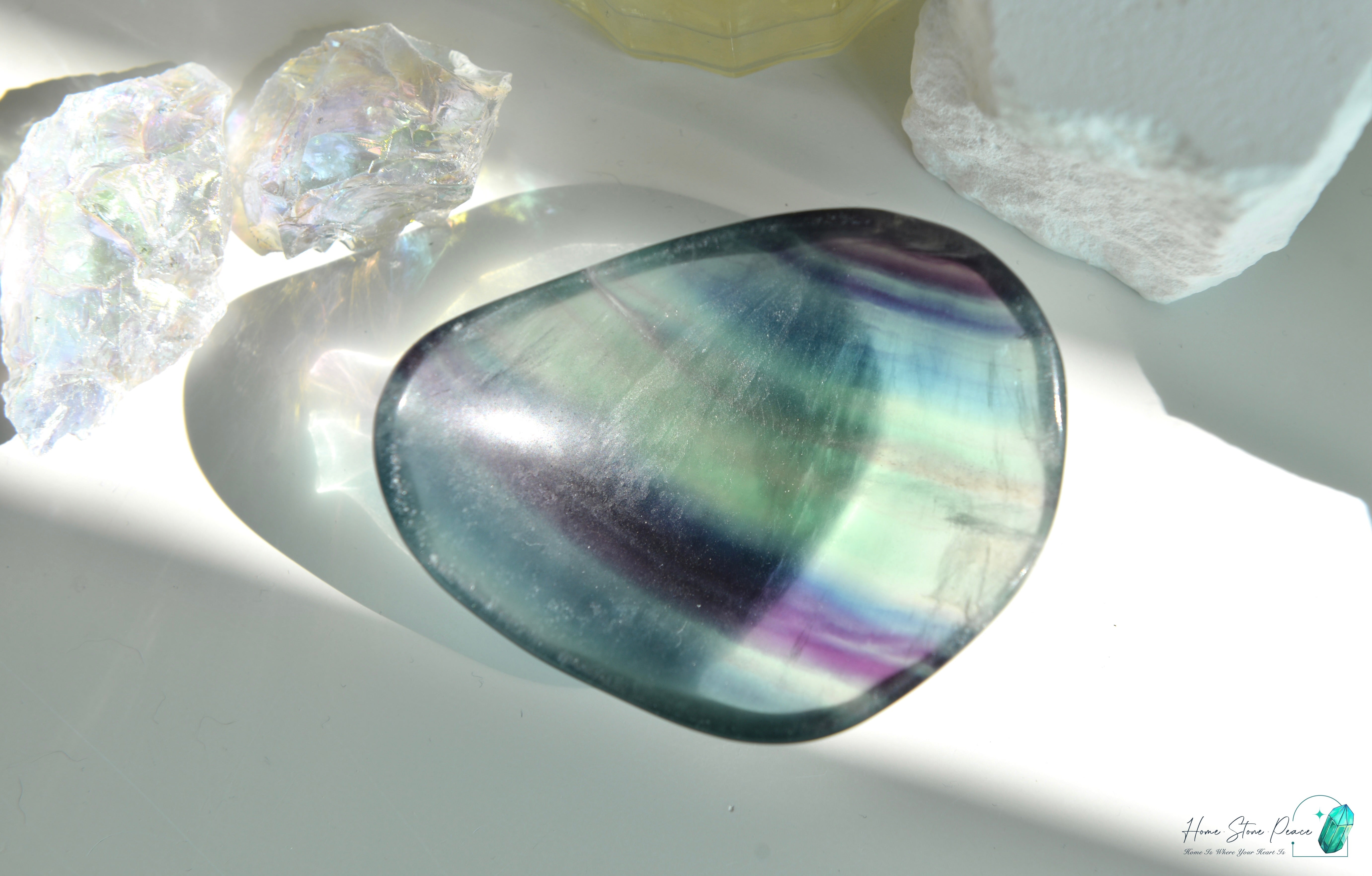 迷你千層糖果螢石碟 Mini Candy Fluorite Dish